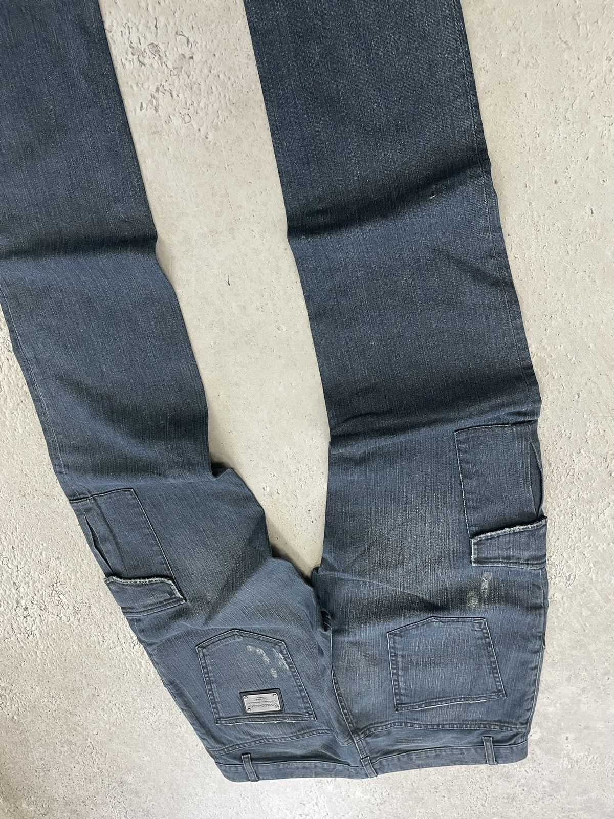Dolce & Gabbana Dolce gabbana cargo jeans y2k distressed Size US 32 / EU 48 - 9 Thumbnail