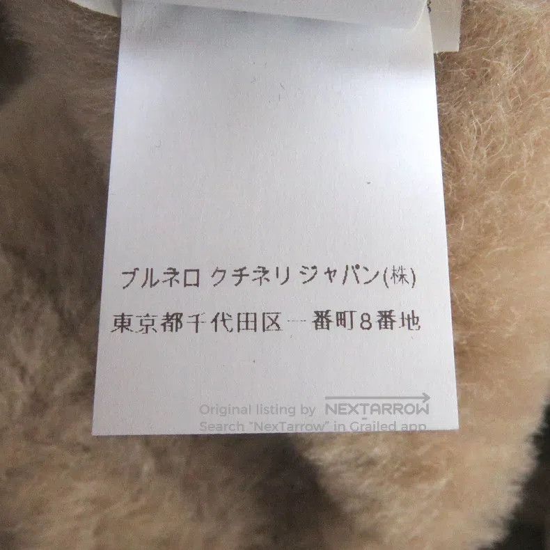 Brunello Cucinelli Brunello Cucinelli Sheepskin Double-Necked Fur Coat with W Size US L / EU 52-54 / 3 - 8 Thumbnail