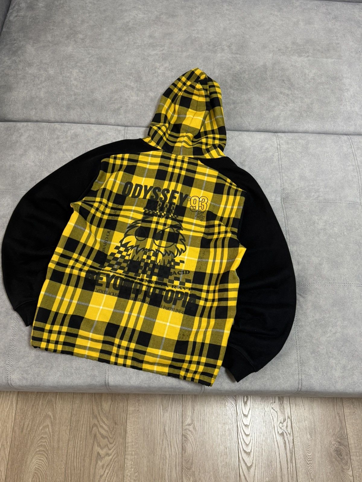 MCQ Rare Alexander McQueen McQ Odyssey 93 Asymmetric Hoodie S Size US S / EU 44-46 / 1 - 3 Thumbnail