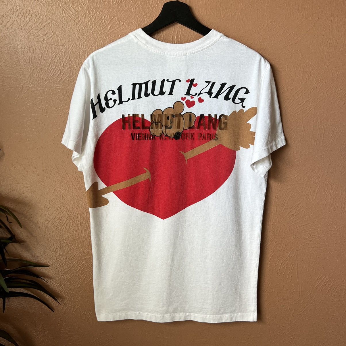 Helmut Lang Helmut Lang Teddy Bear Valentine T Shirt Size US M / EU 48-50 / 2 - 5 Thumbnail