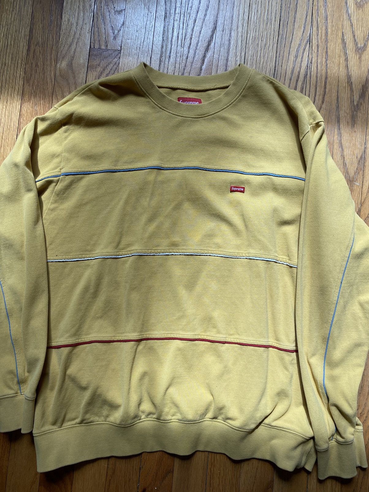 supreme Pique Crewneck Lサイズ