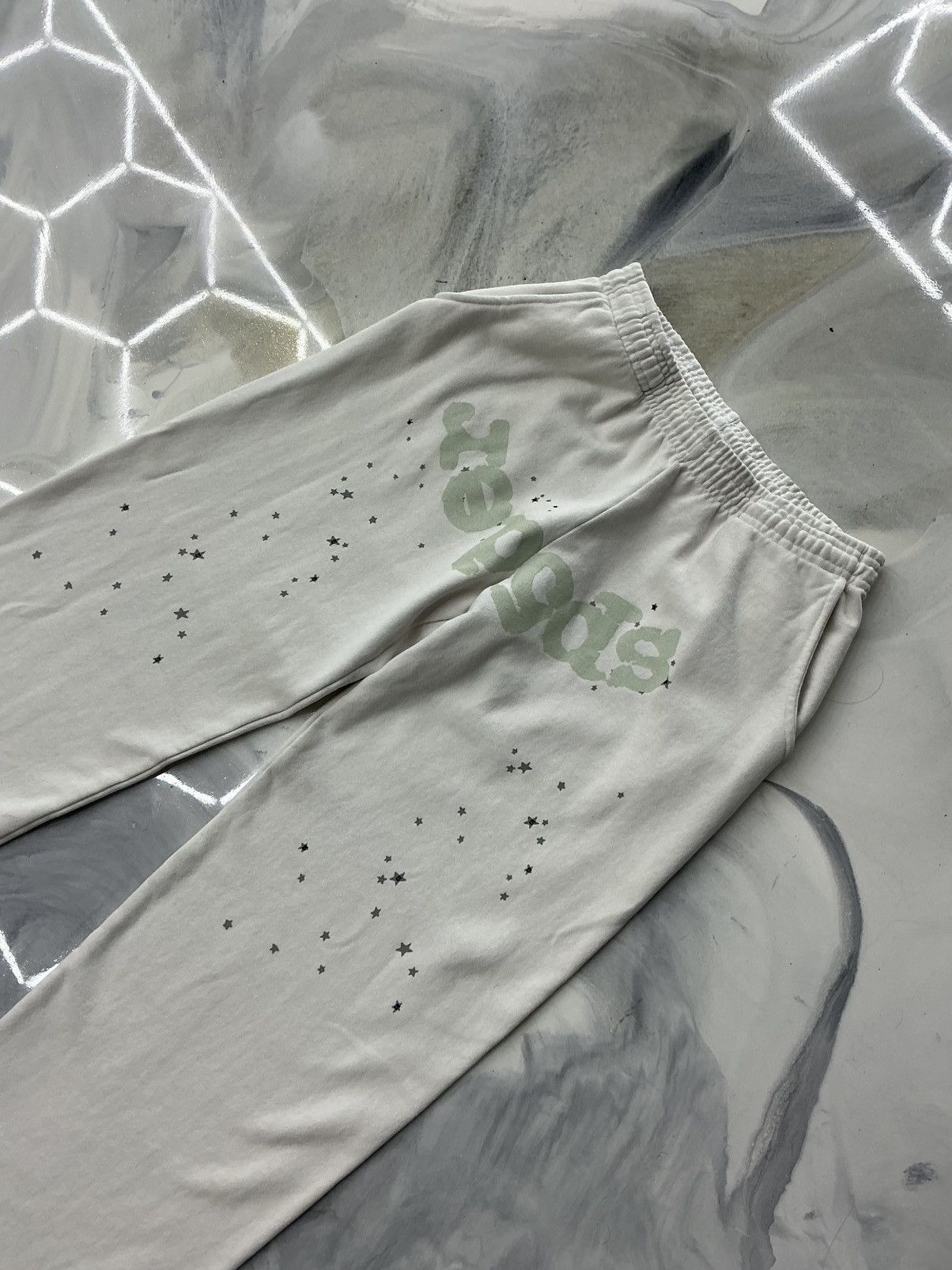 Sp5der Sp5der Sweatpants White Grey Size S Size US 30 / EU 46 - 5 Thumbnail