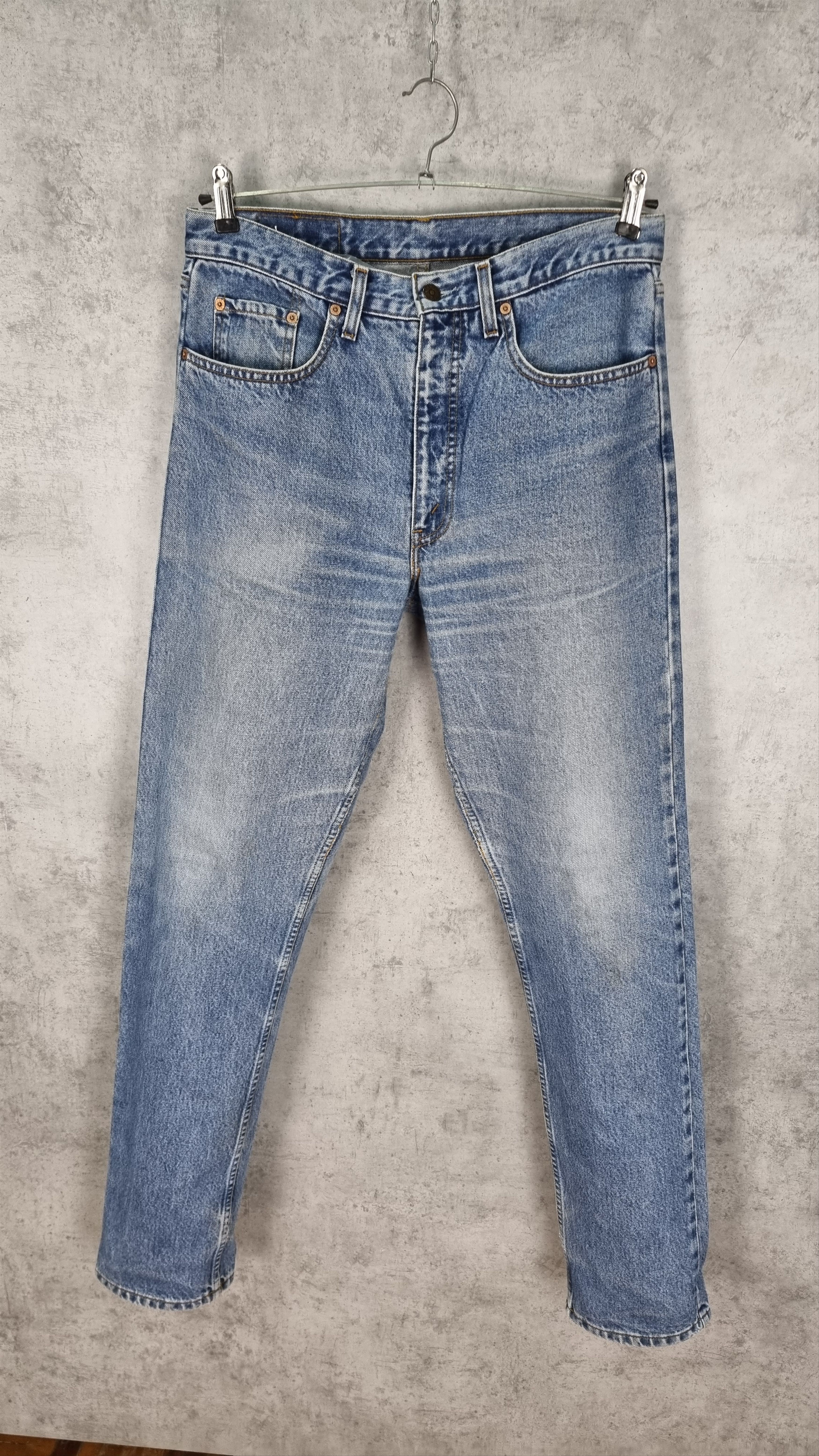 Levi's × Levi's Vintage Clothing 98' Levi's 615 Faded Dirty Vintage Denim Jeans Size US 34 / EU 50 - 4 Thumbnail