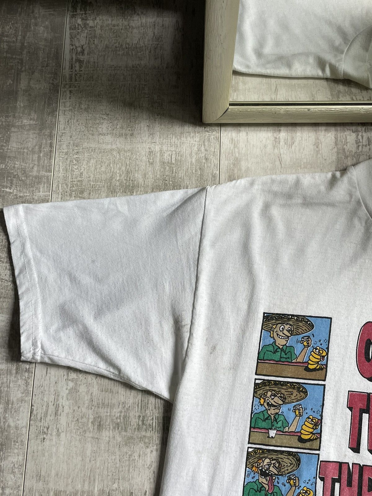 Other Vintage Y2K Humor One Tequila Two Tequila T-Shirt 90’s RARE Size US XL / EU 56 / 4 - 7 Thumbnail