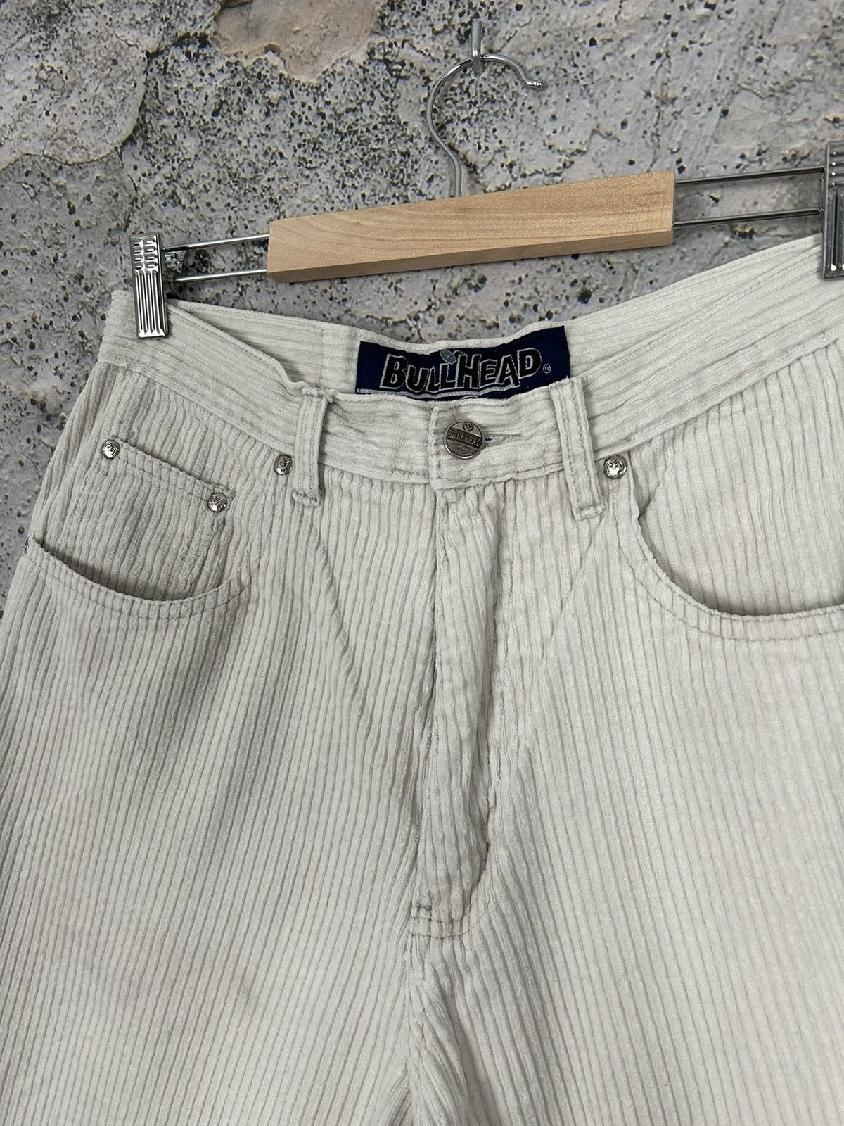 Other Vintage Cream Corduroy Pants Skateboards Baggy Big Boy Retro Size US 30 / EU 46 - 5 Thumbnail