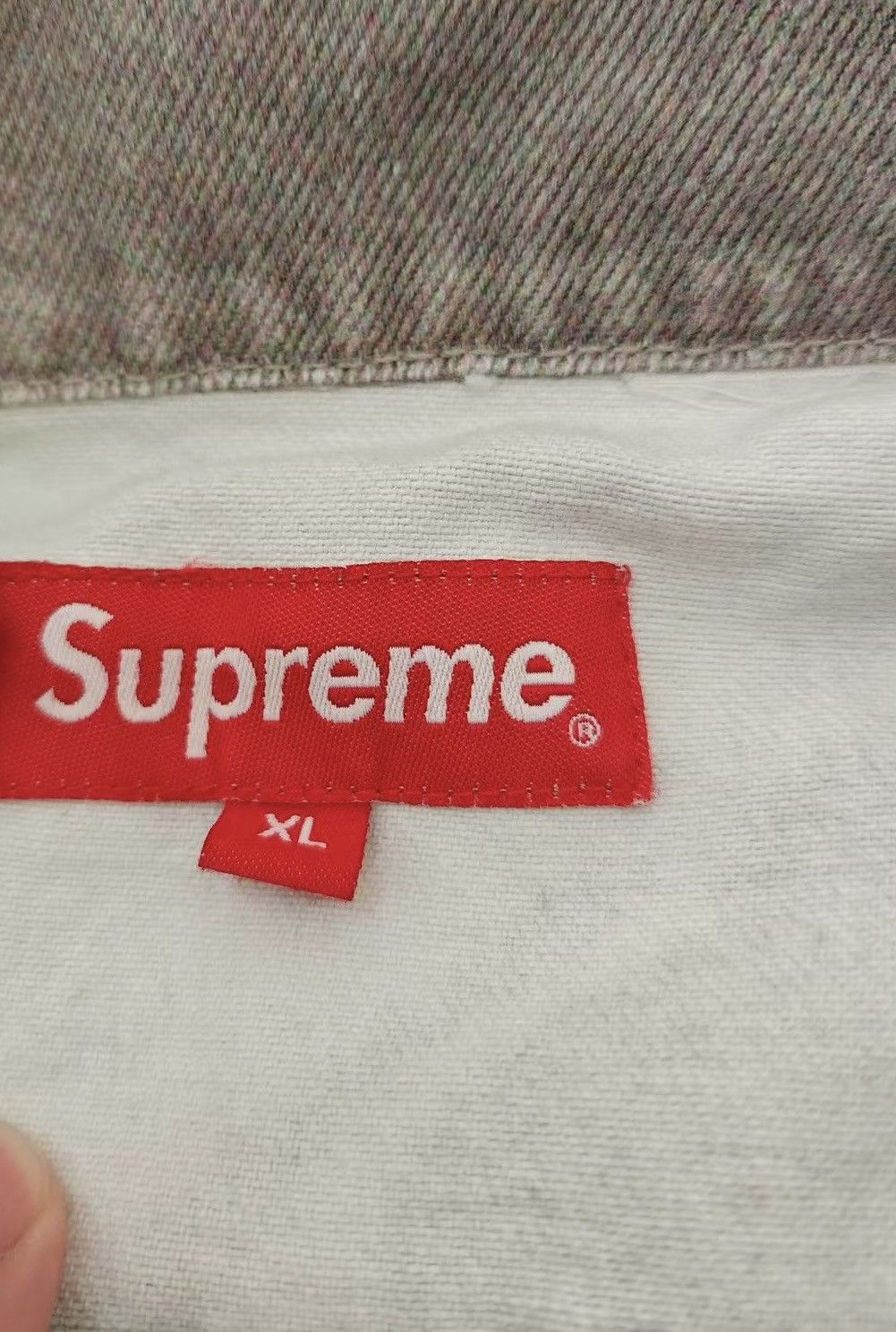 Supreme Supreme cowboy work denim trucker jacket xl size Size US XL / EU 56 / 4 - 3 Thumbnail