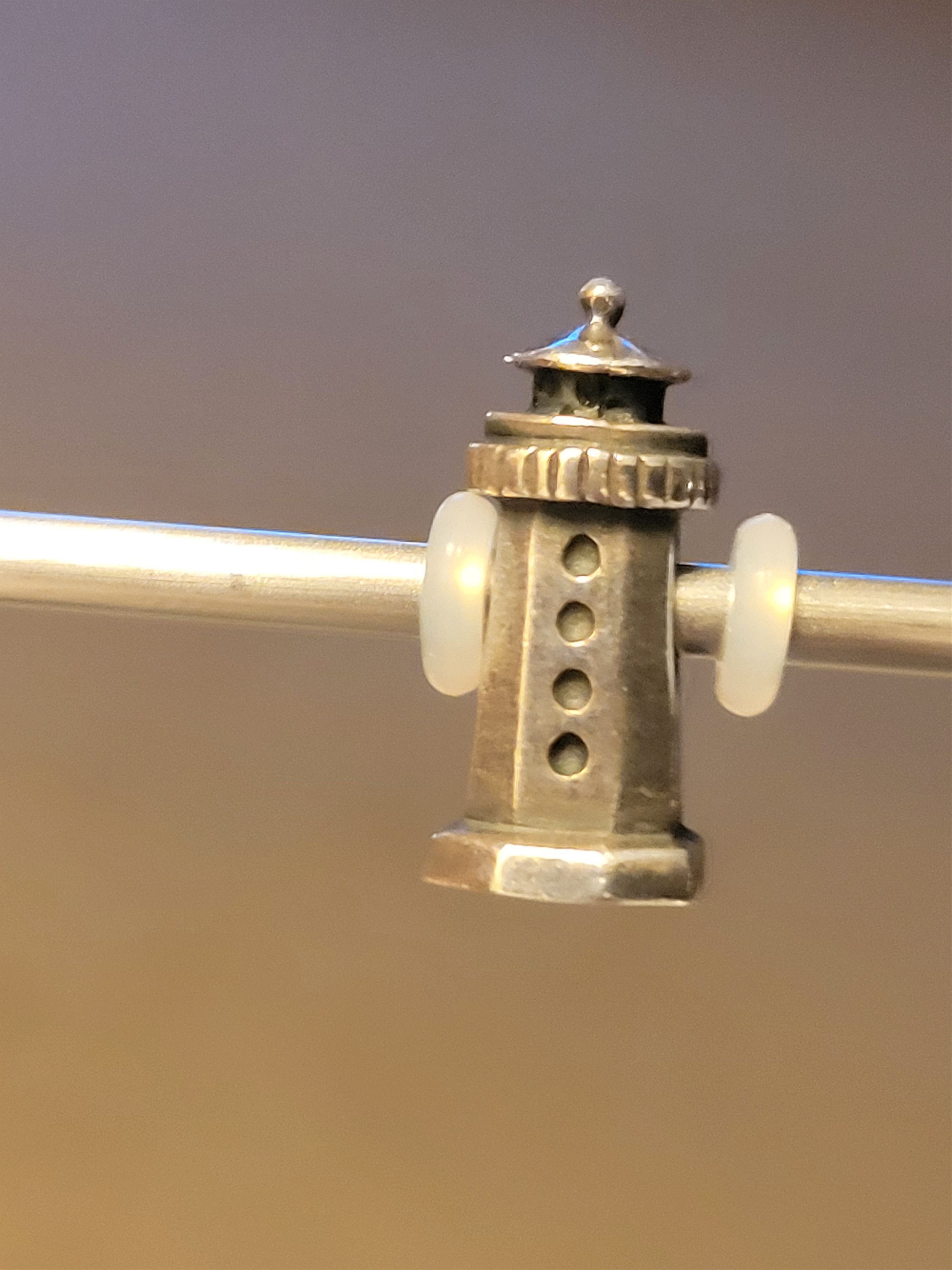 Other Trollbeads Sterling Silver Lighthouse Bead Size ONE SIZE - 2 Thumbnail