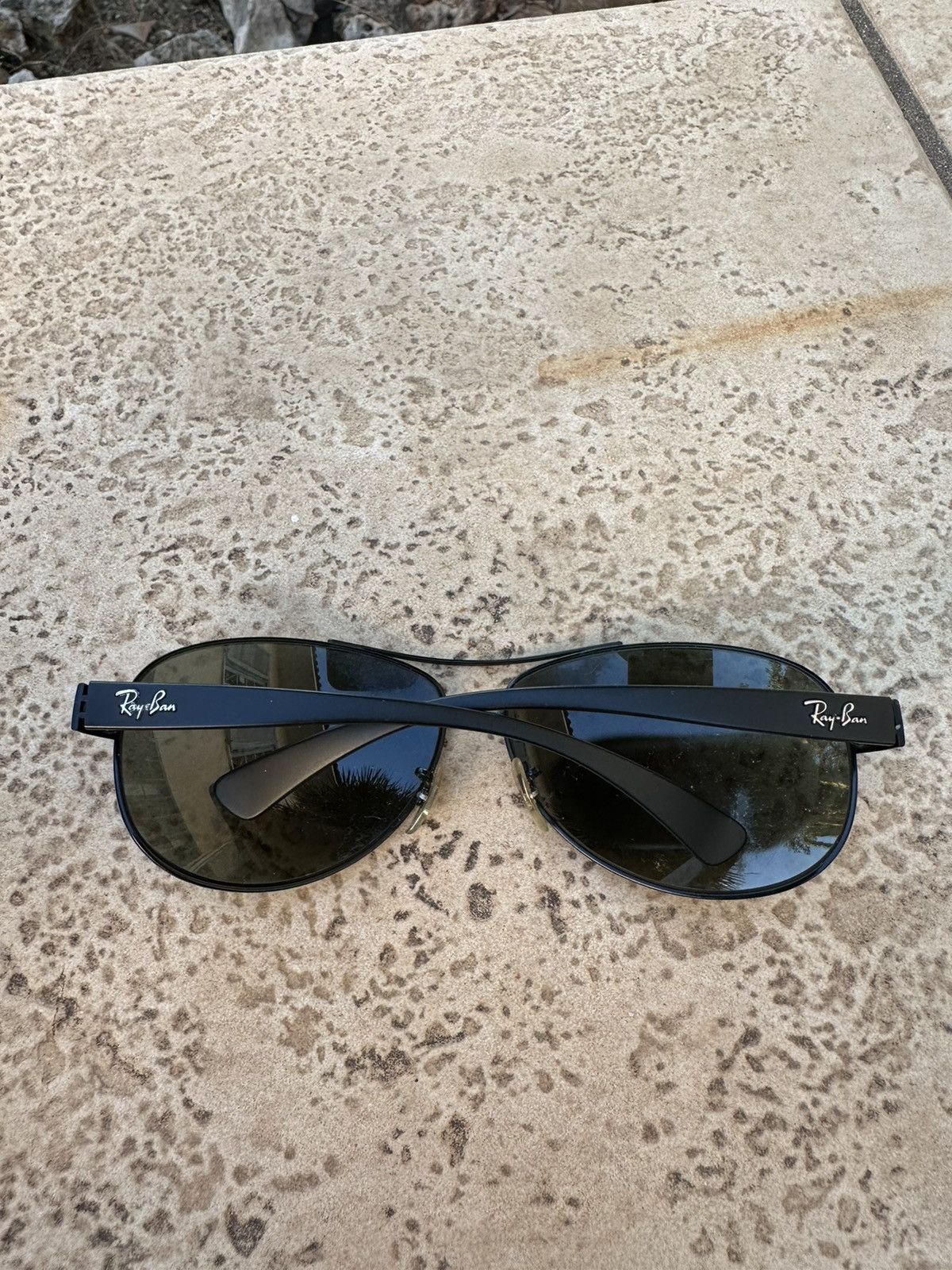 RayBan RayBan Sunglasses RB 3386 Black Size ONE SIZE - 8 Thumbnail