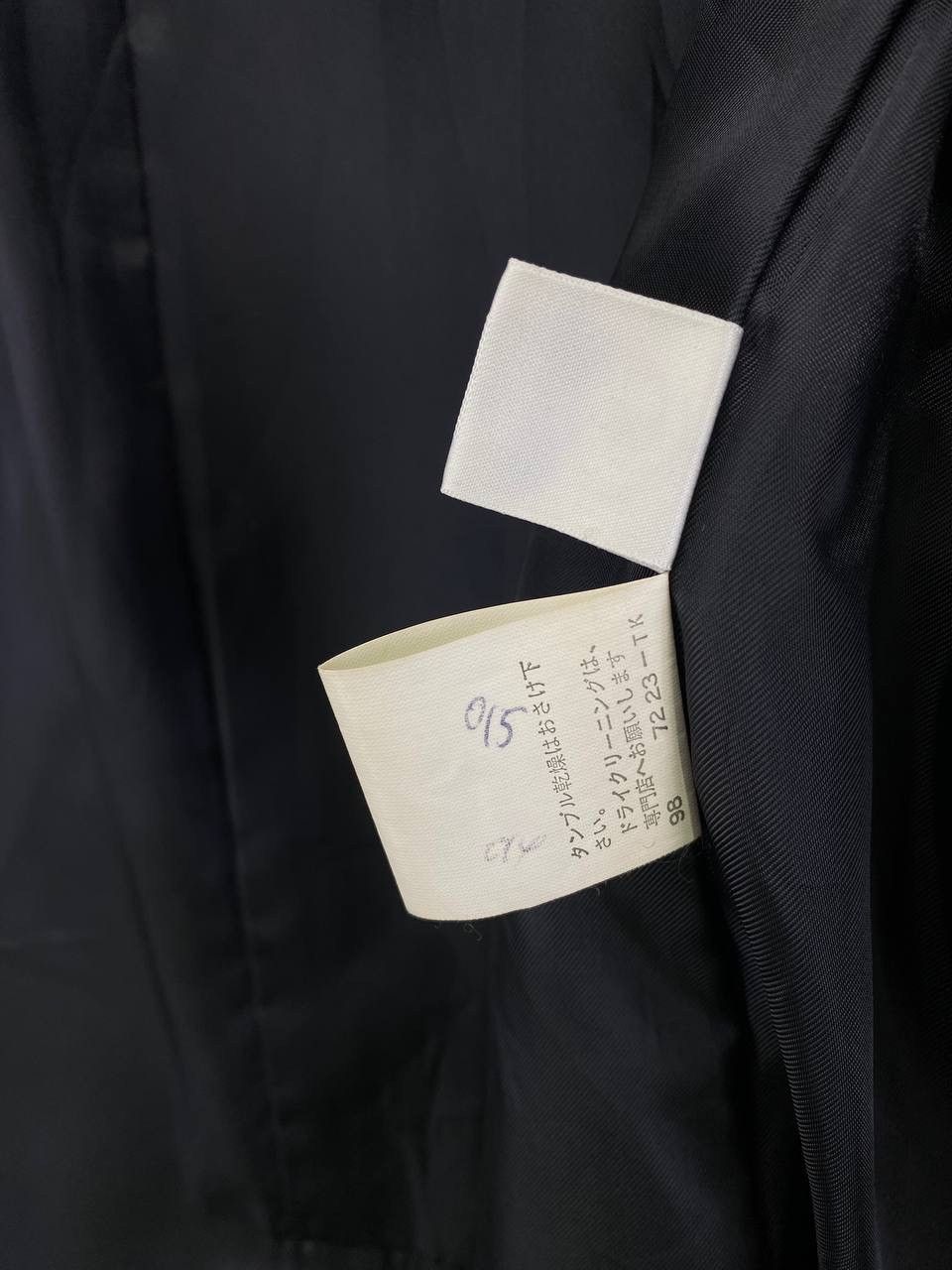 Yohji Yamamoto Vintage Yohji Yamamoto Ined Wool Coat Long Jacket Size M / US 6-8 / IT 42-44 - 9 Thumbnail