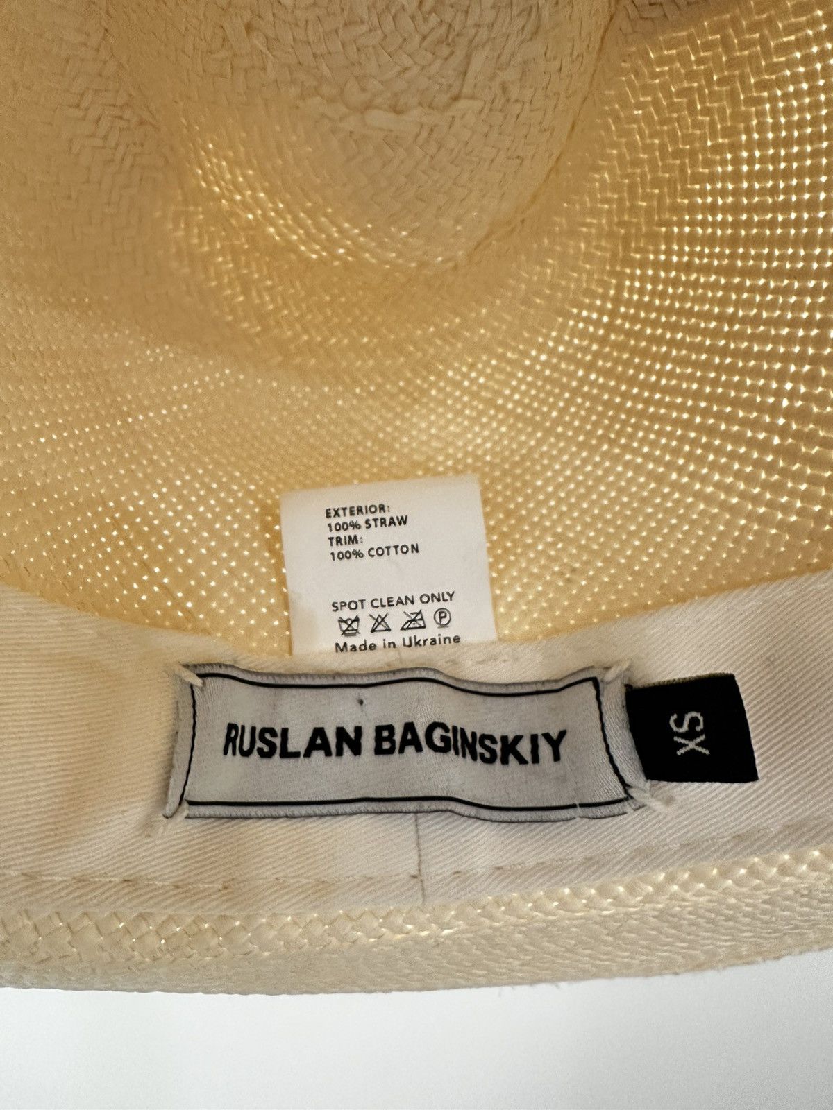 Ruslan Baginskiy Women’s Ruslan Baginskiy straw hat fedora Size XS Size ONE SIZE - 3 Thumbnail
