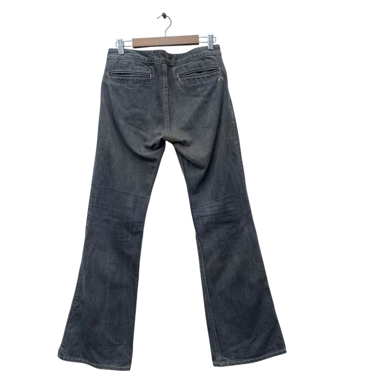 Hysteric Glamour × Le Grande Bleu (L.G.B.) Vintage Japanese Brand Union Made Americana Flared Denim Size US 30 / EU 46 - 2 Thumbnail