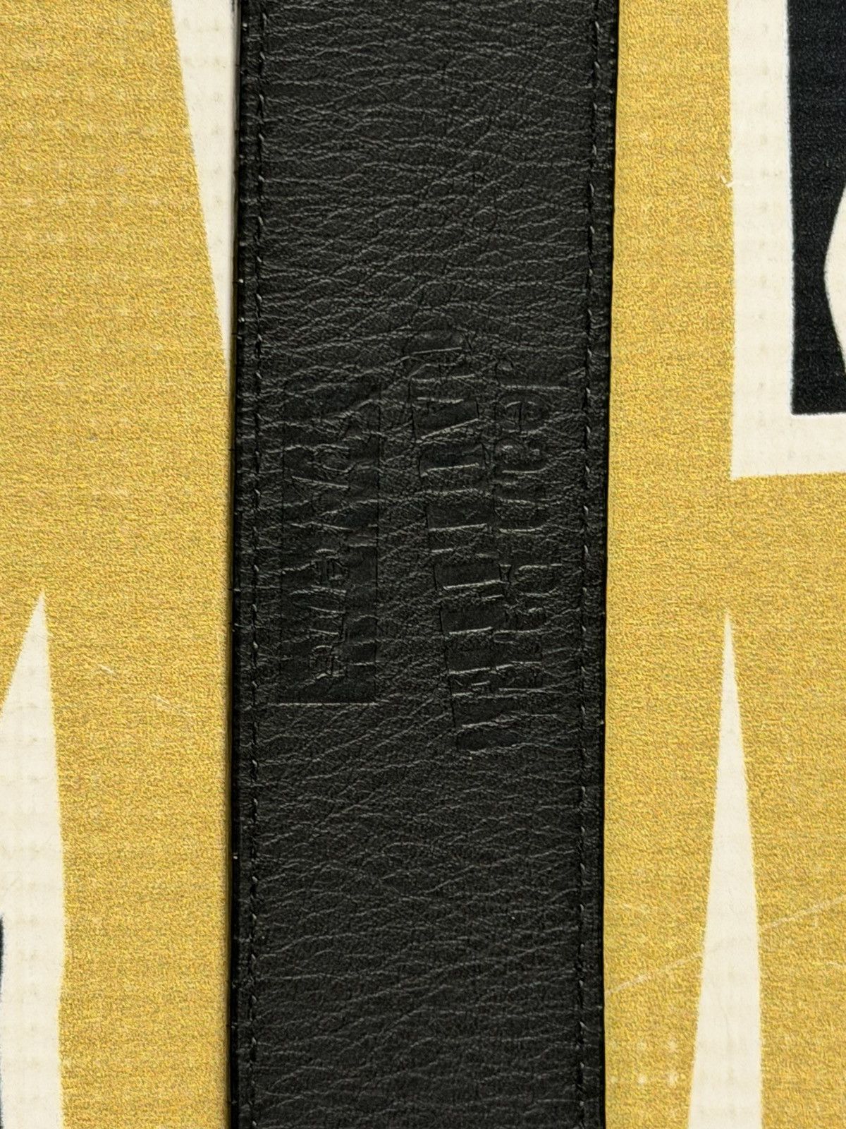 Jean Paul Gaultier × Supreme SUPREME SS19 JEAN PAUL GAULTIER BELT BLACK SIZE S/M W BUCKLE Size 28 - 6 Thumbnail