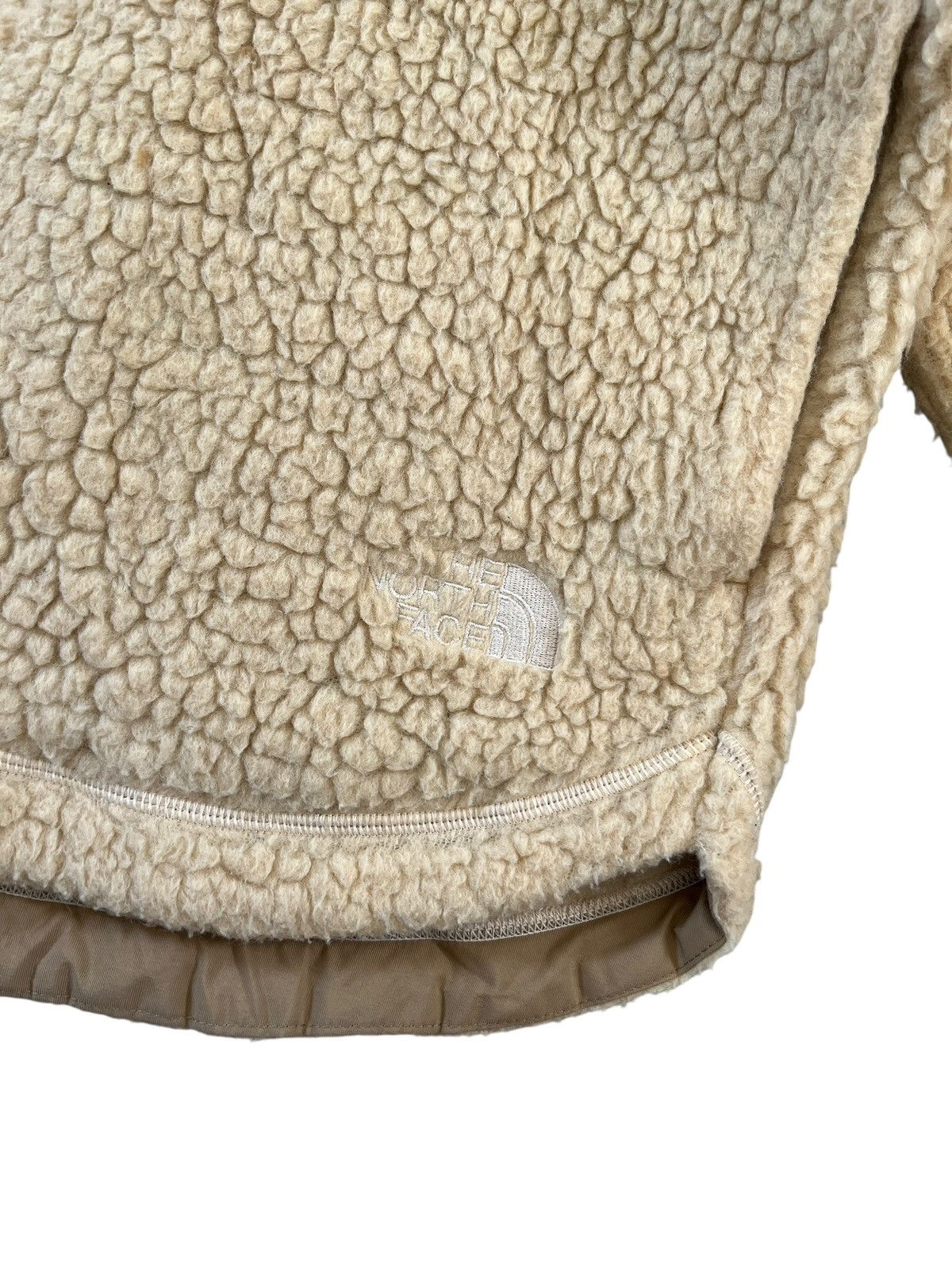 The North Face Vintage 90s TNF Rock Solid Boa Fleece Zipper Jacket Size US M / EU 48-50 / 2 - 4 Thumbnail