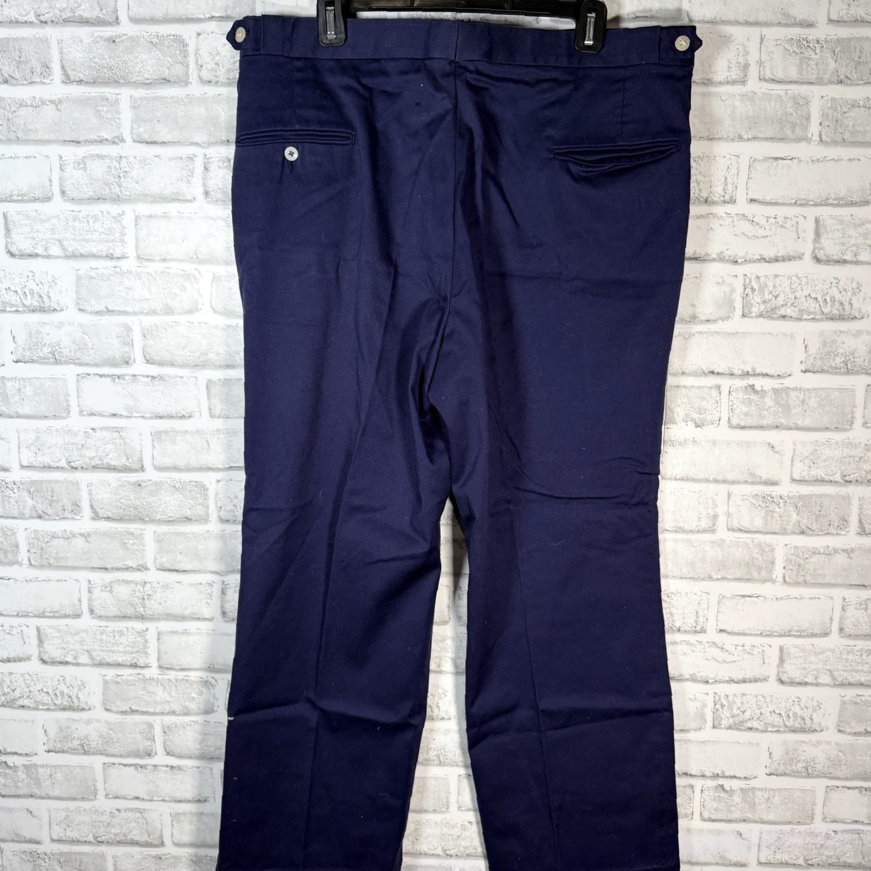 Izod VINTAGE Izod Lacoste Dress Pants Men Size 38x32 Blue Formal Classic Size US 38 / EU 54 - 5 Thumbnail