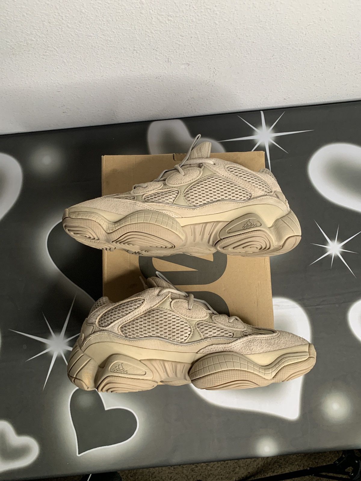adidas gazelle silver green womens Adidas Yeezy 500 Taupe Light – Ballers Club Kickz main image 0