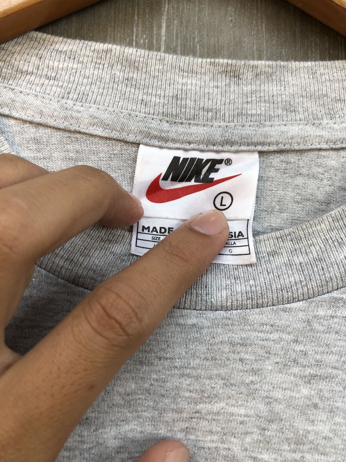 Nike × Vintage Nike Vintage “Just Do It” Long Sleeve T-Shirt Size S / US 4 / IT 40 - 4 Thumbnail