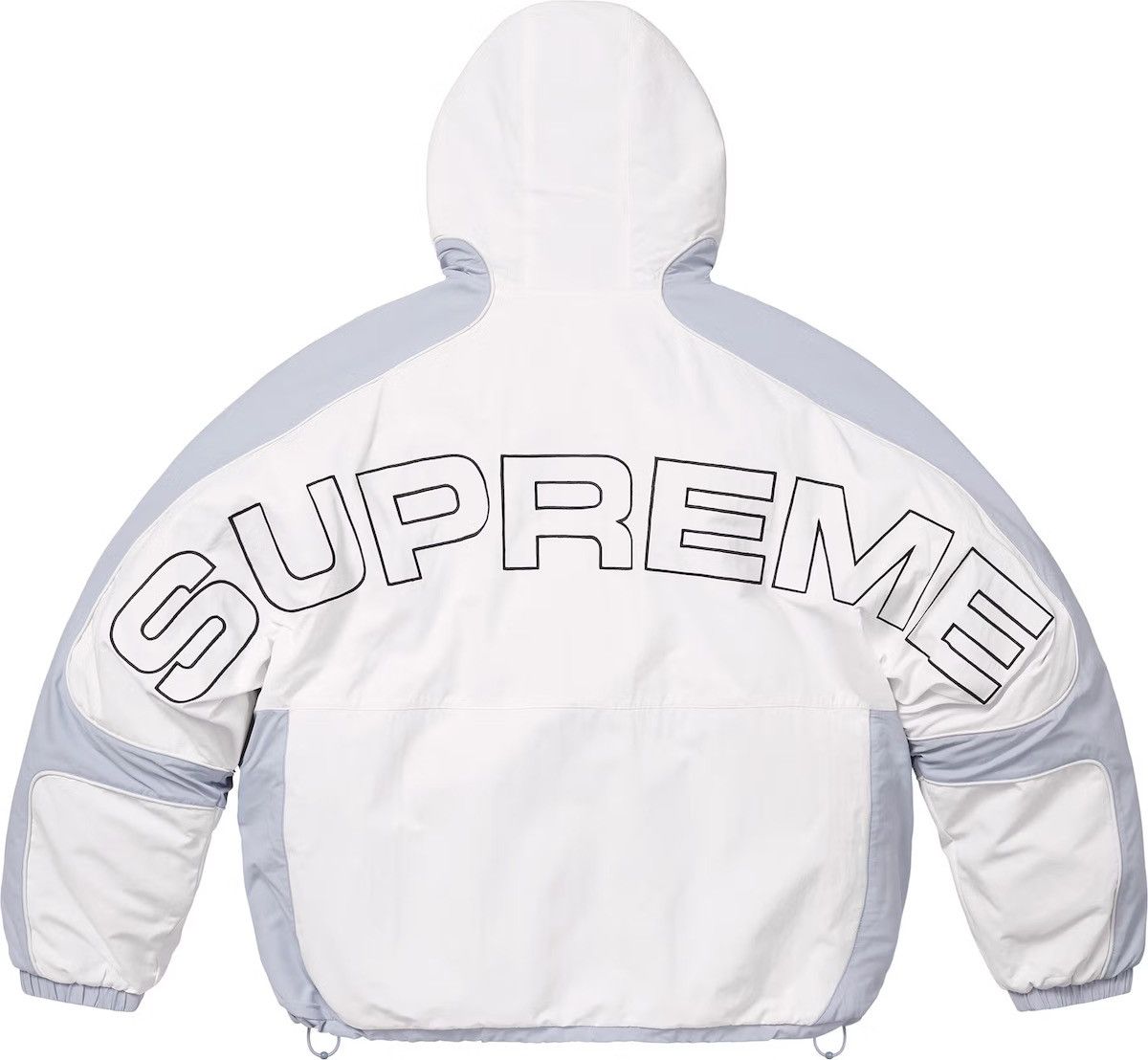 Supreme Supreme Faux Fur Reversible Hooded Track Jacket White SS25 Size US L / EU 52-54 / 3 - 5 Thumbnail