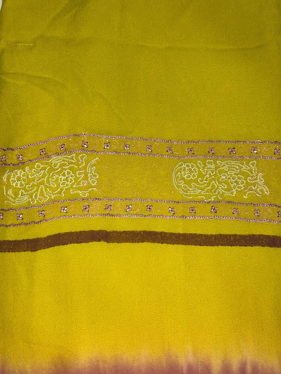 Etro Etro Hand Embroidered Silk Skirt (1490) Size 32" / US 10 / IT 46 - 4 Thumbnail
