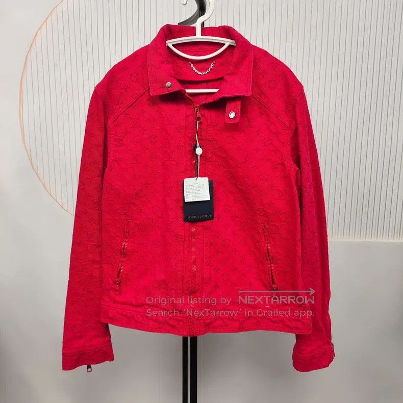Louis Vuitton Louis Vuitton Laohua stand-up collar denim jacket Size US M / EU 48-50 / 2 - 1 Thumbnail
