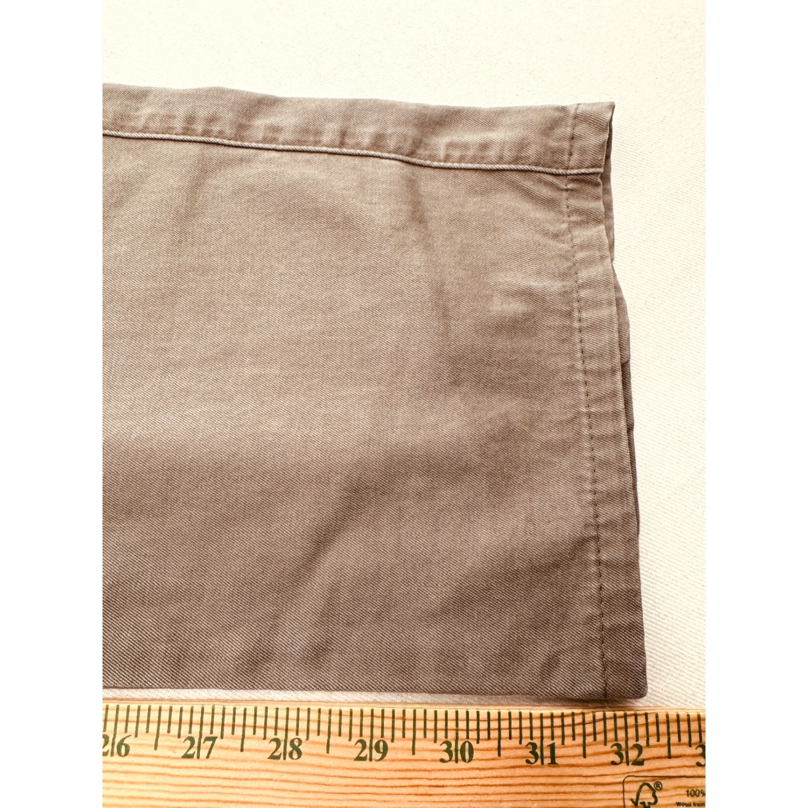 Peter Millar Peter Millar Mens Pants 36 Green 100% Cotton Style MF14B84 Chino Straight Front Flat Pocket Inseam 32 Size US 36 / EU 52 - 5 Thumbnail
