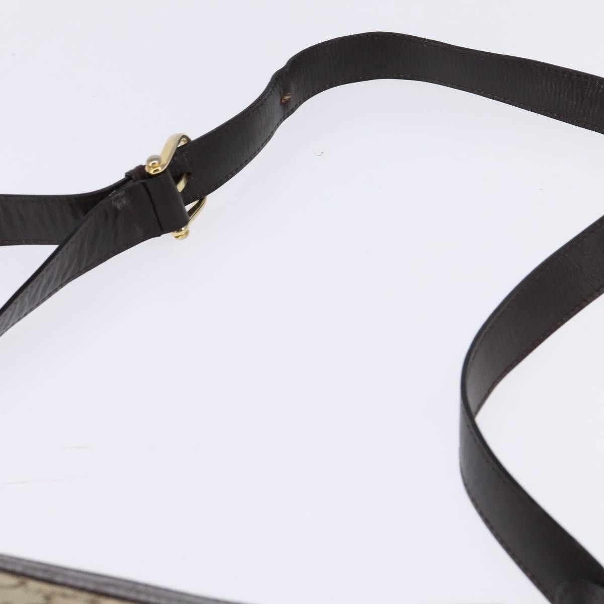 Celine CELINE C Sulky Shoulder Bag Canvas Brown Gold Size ONE SIZE - 8 Thumbnail