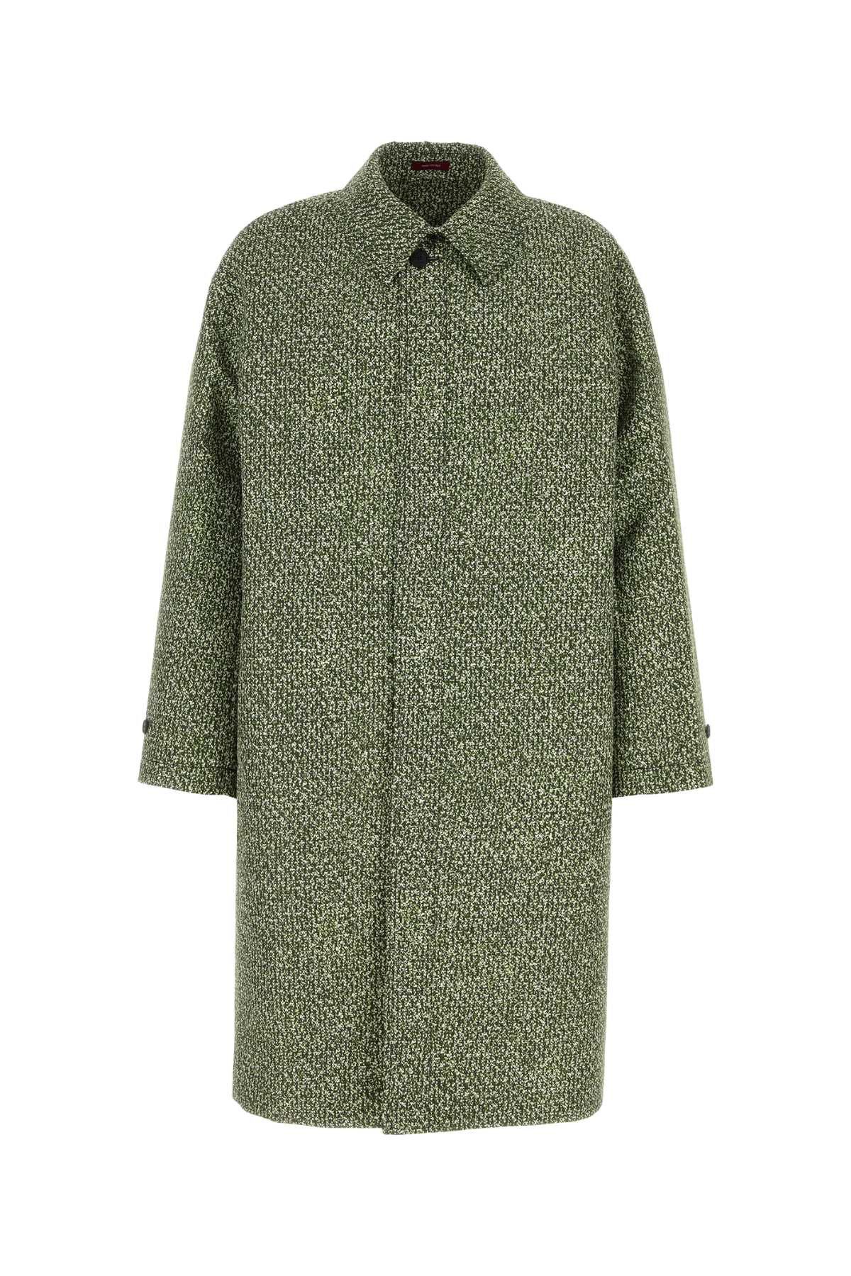 Printed Poplin Coat