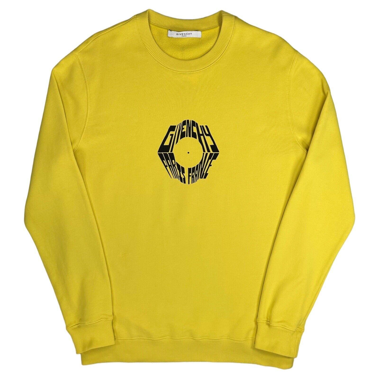 Givenchy Givenchy Size S Sweatshirt Oversized Yellow Logo Eagle Snake Size US S / EU 44-46 / 1 - 1 Thumbnail