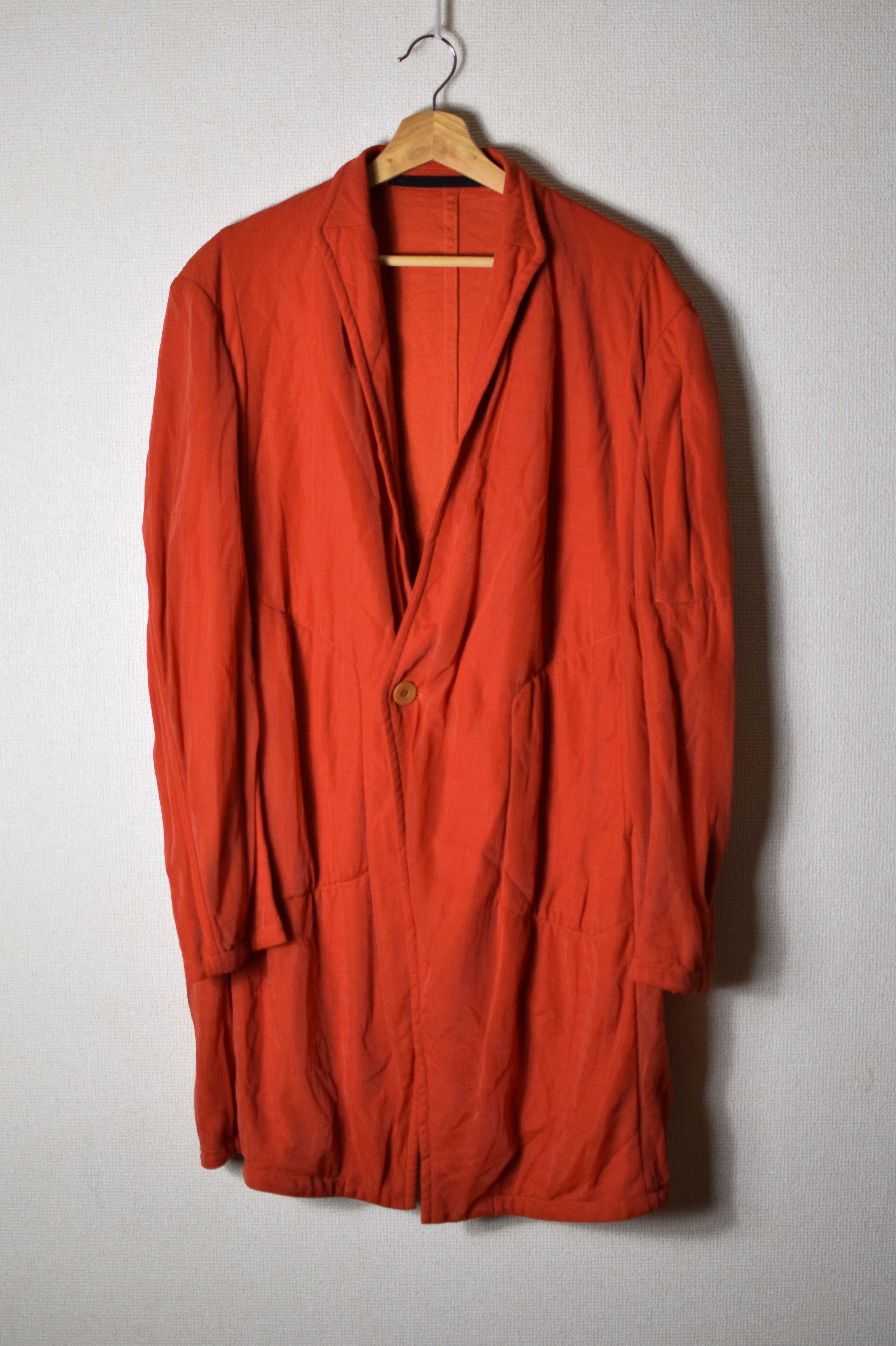 Julius Julius AW18 Divided Sample Vermillion Jacket - 677JAM2-VM Size US L / EU 52-54 / 3 - 2 Thumbnail