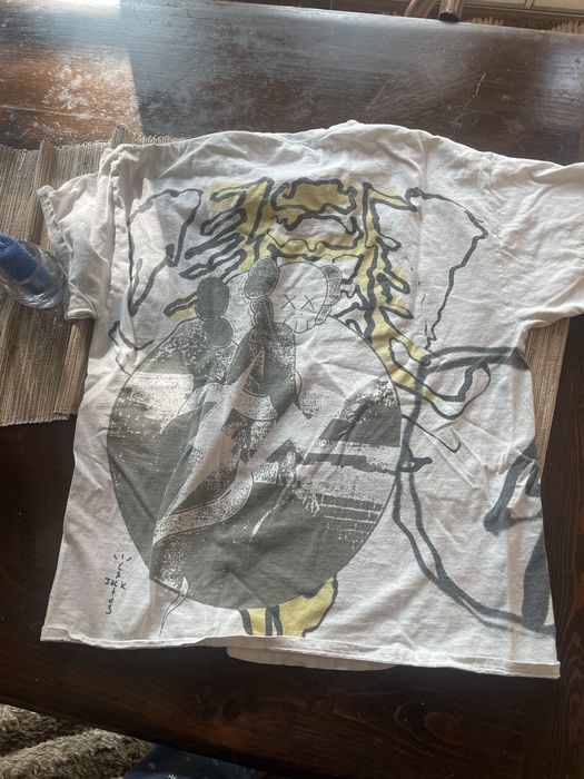 travis scott kaws fragment shirt