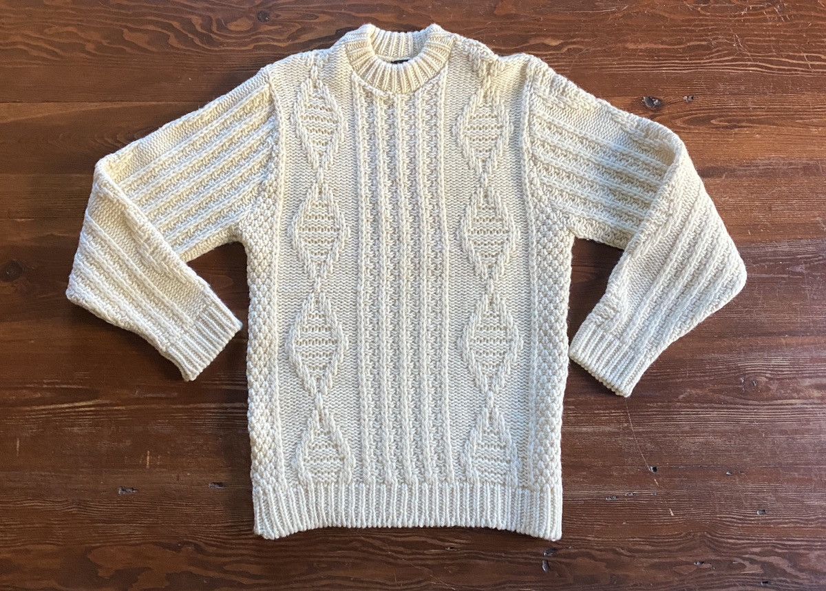 Vintage Vintage 50’s/60’s Kandahar Wool Cable Knit Fisherman Sweater Size US M / EU 48-50 / 2 - 2 Thumbnail