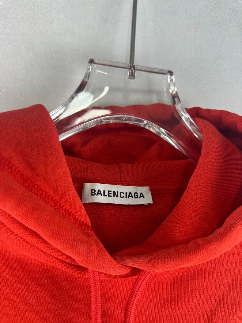 Balenciaga Balenciaga Red Coke Hoodie 2502-Nextarrow Size US XS / EU 42 / 0 - 4 Thumbnail