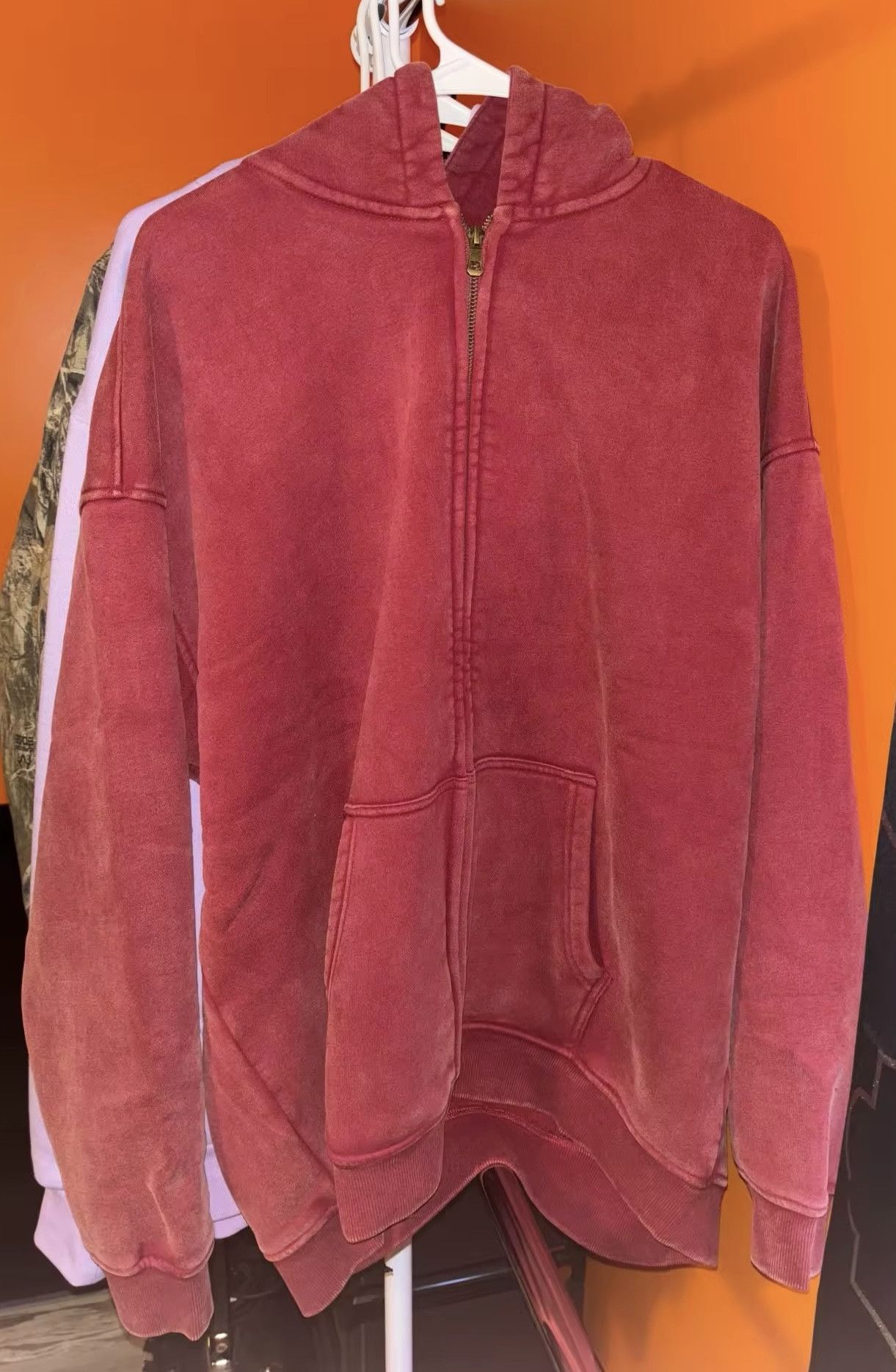 Japanese Brand × Vintage Batik fleece zippered hoodie Size US XXL / EU 58 / 5 - 9 Thumbnail