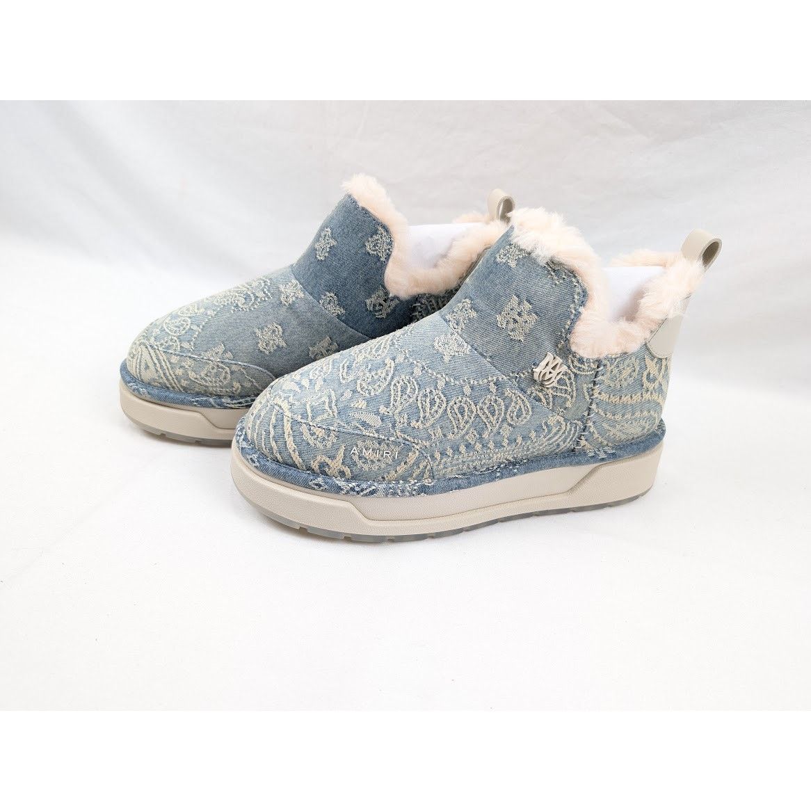Amiri o1rshd1 Q:2 / Malibu Boot Boots in Wash Indigo Size US 10 / EU 43 - 14 Thumbnail
