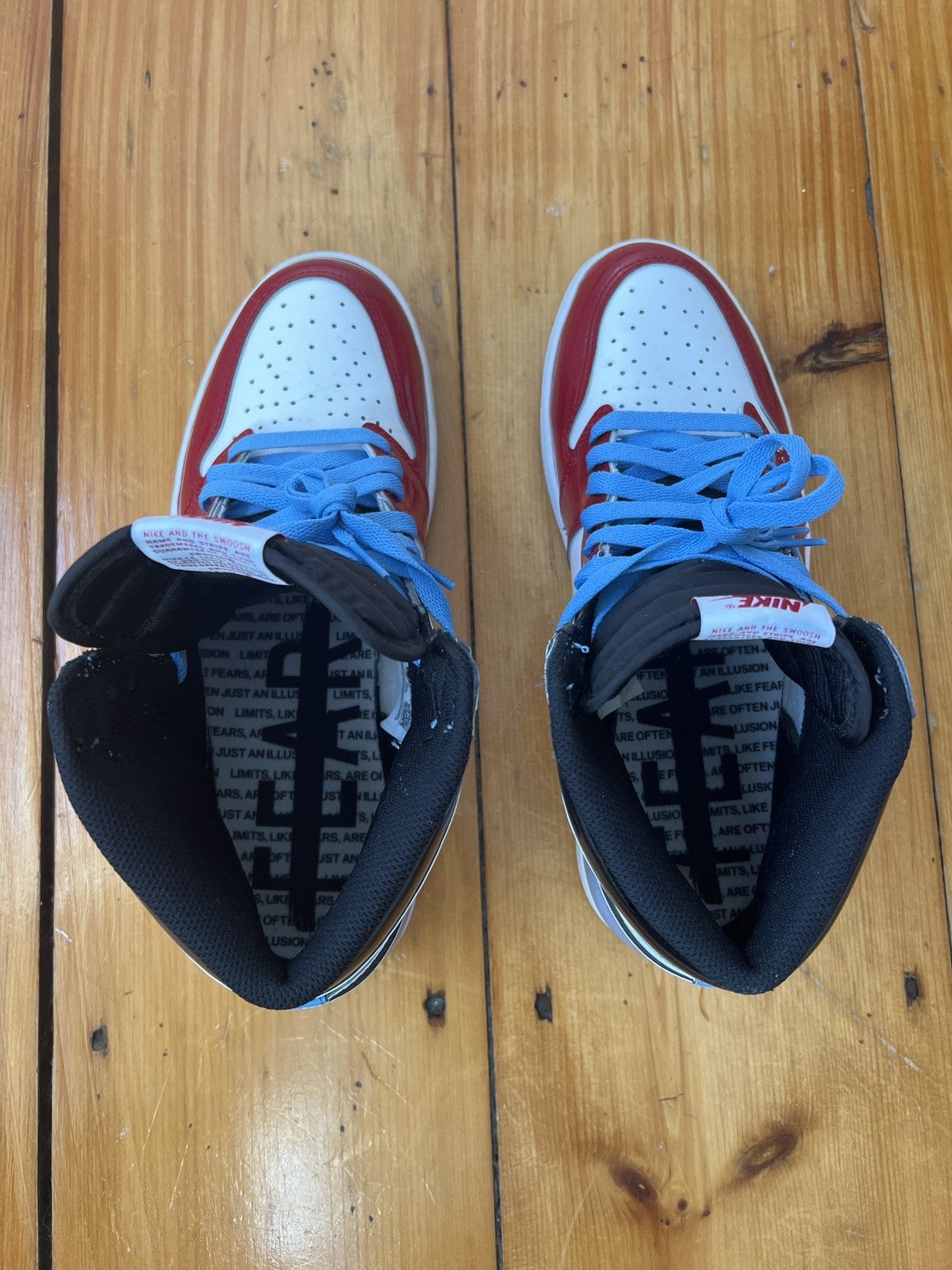 Jordan Brand Jordan 1 Fearless UNC Chicago, Size 11 Size US 11 / EU 44 - 4 Thumbnail