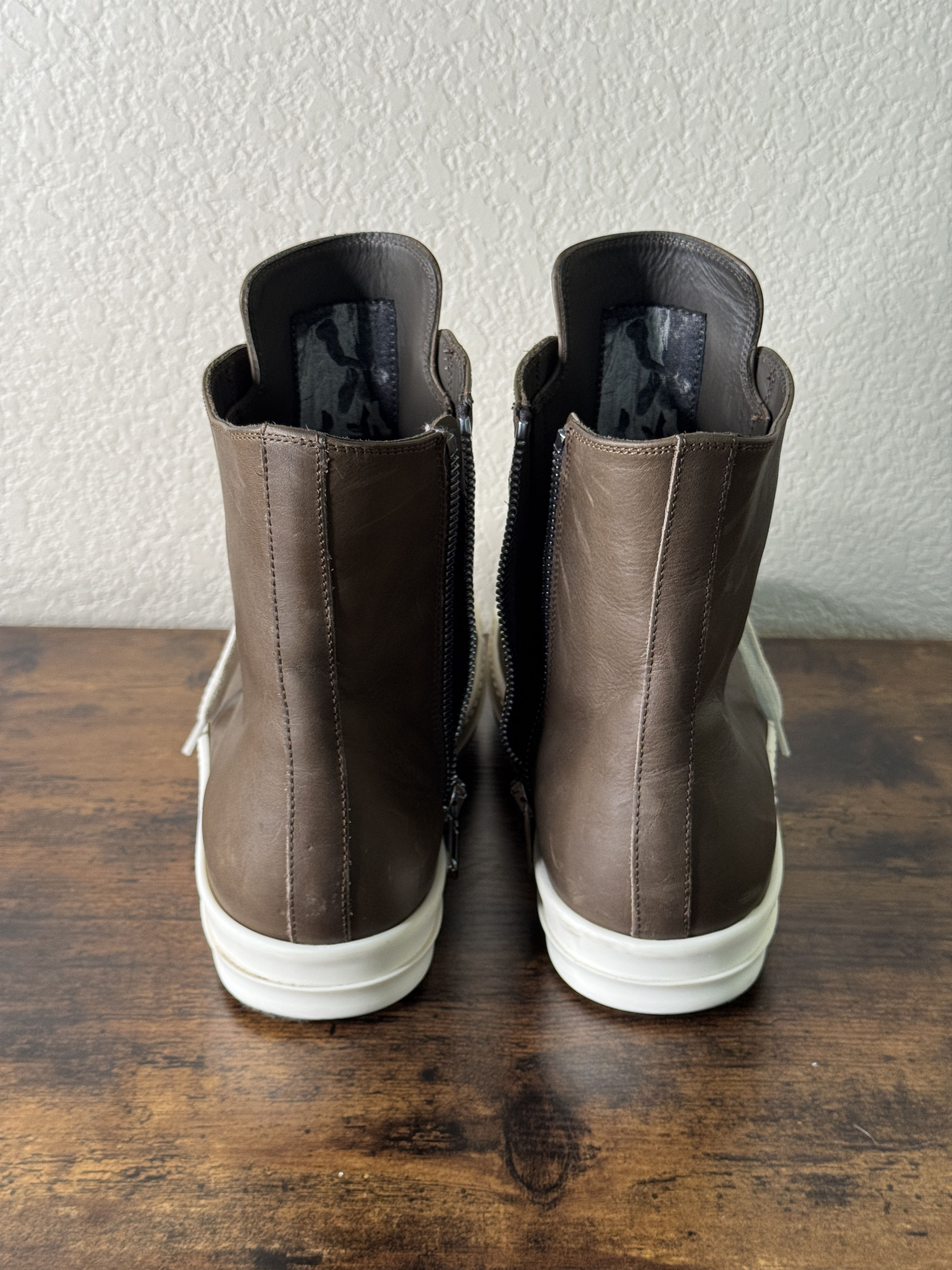 Rick Owens Rick Owens, High Top Ramones Size US 11 / EU 44 - 4 Thumbnail