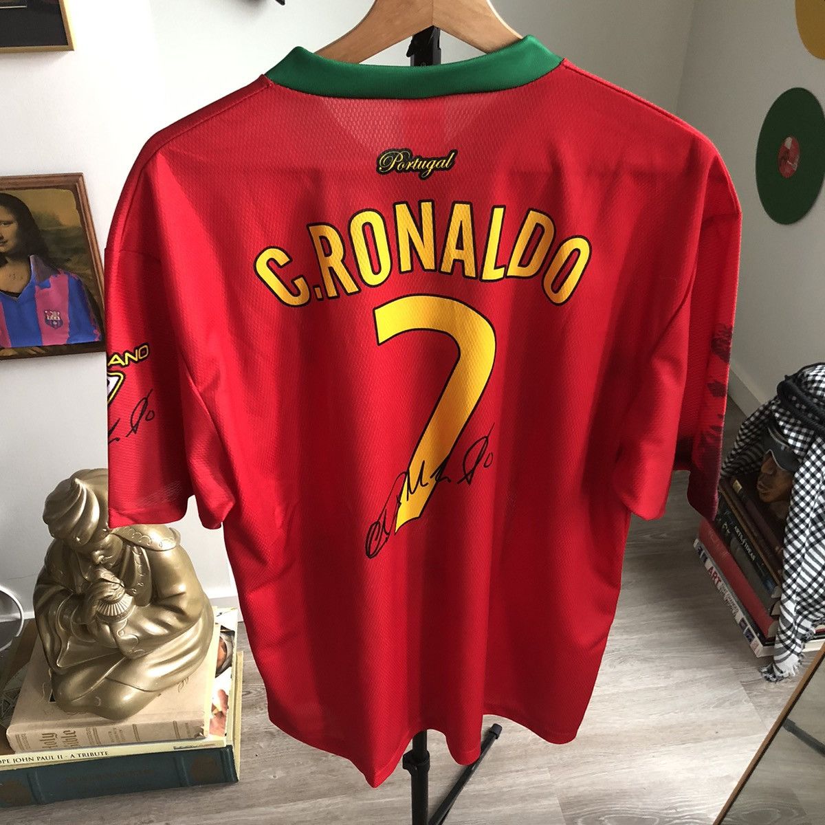 Cristiano Ronaldo Portugal kalciomania fan jersey