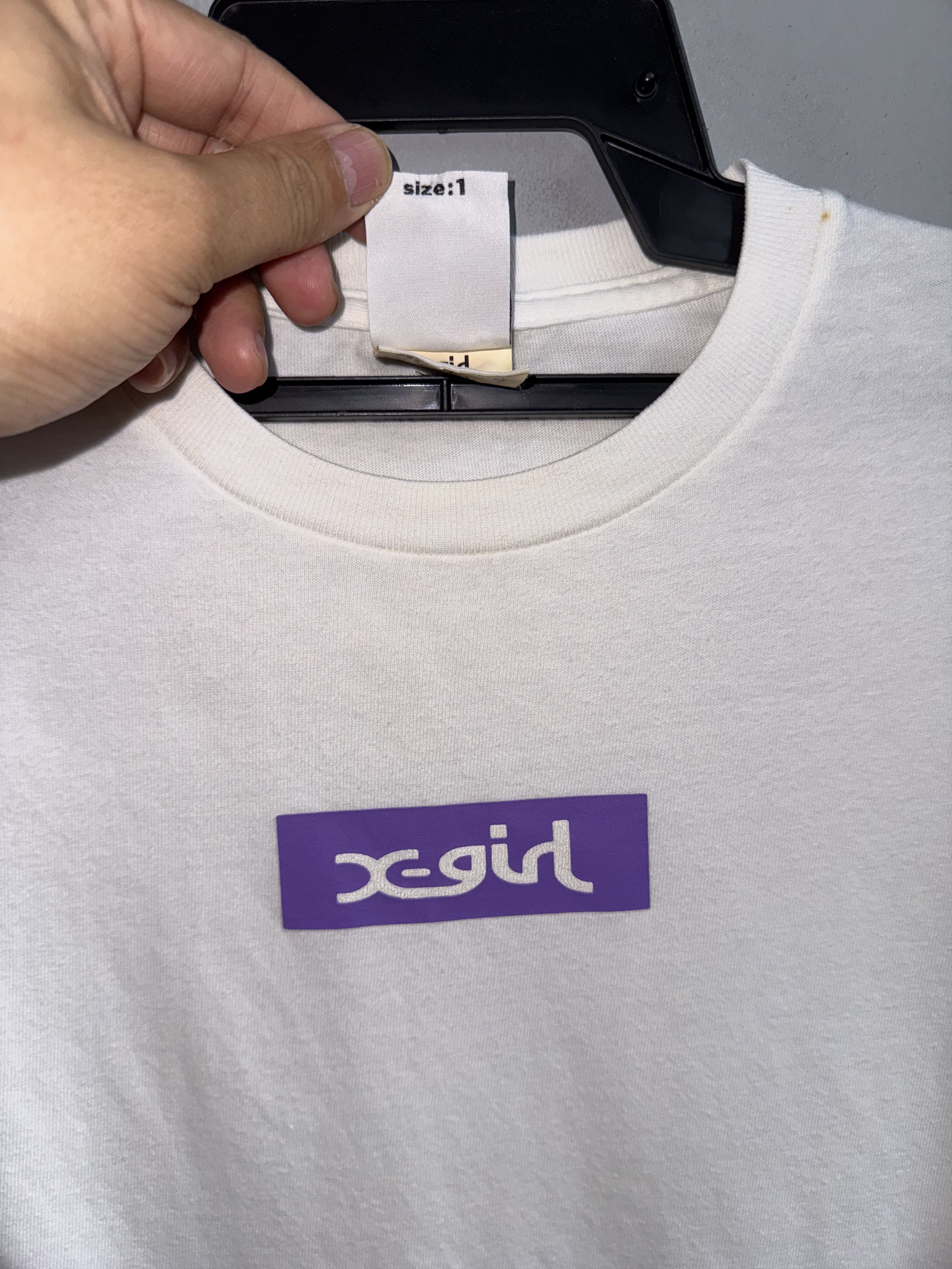 X-Girl X-girl Centre Box Logo Tee Size S / US 4 / IT 40 - 3 Thumbnail