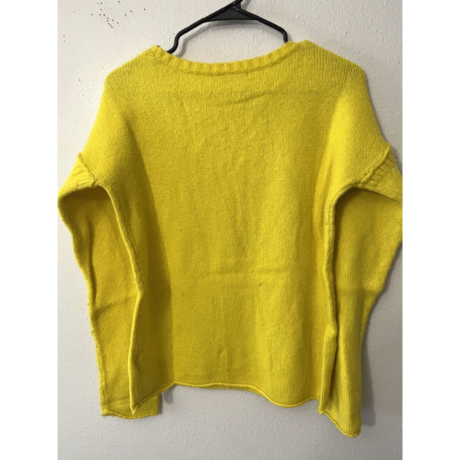 Gap Gap Sweater Women M Yellow Crew Neck Pullover Knit Casual Womens Size M / US 6-8 / IT 42-44 - 4 Thumbnail
