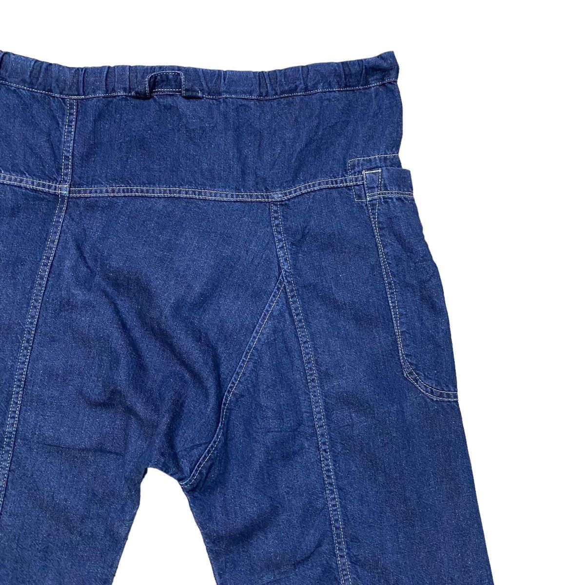 TIGRE BROCANTE BROCANTE Denim Cropped Pants Drawstring Size US 32 / EU 48 - 11 Thumbnail