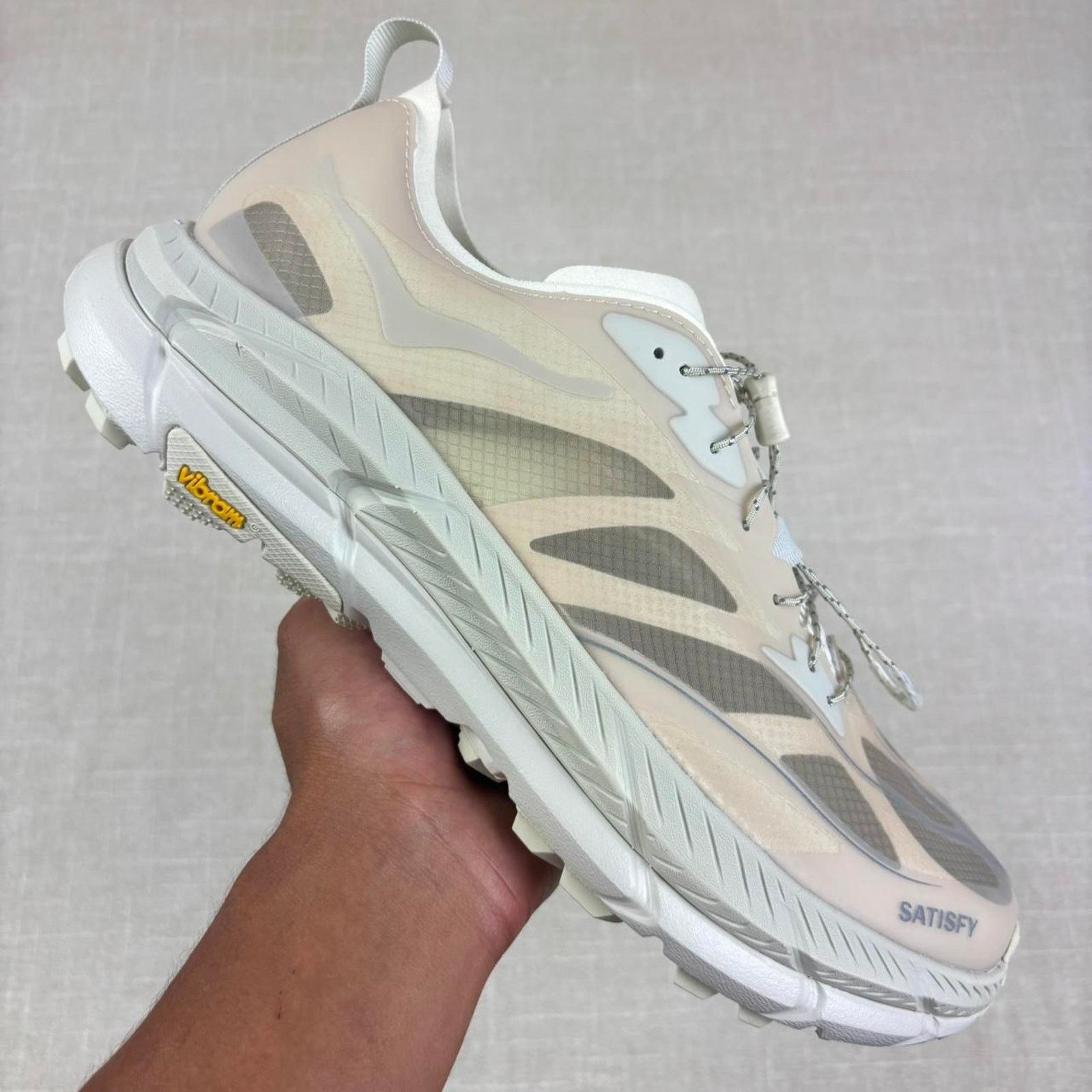 Hoka 2024 Hoka One One Mafate Speed 4 Lite “Satisfy Bone” 10.5M Size US 10.5 / EU 43-44 - 1 Thumbnail