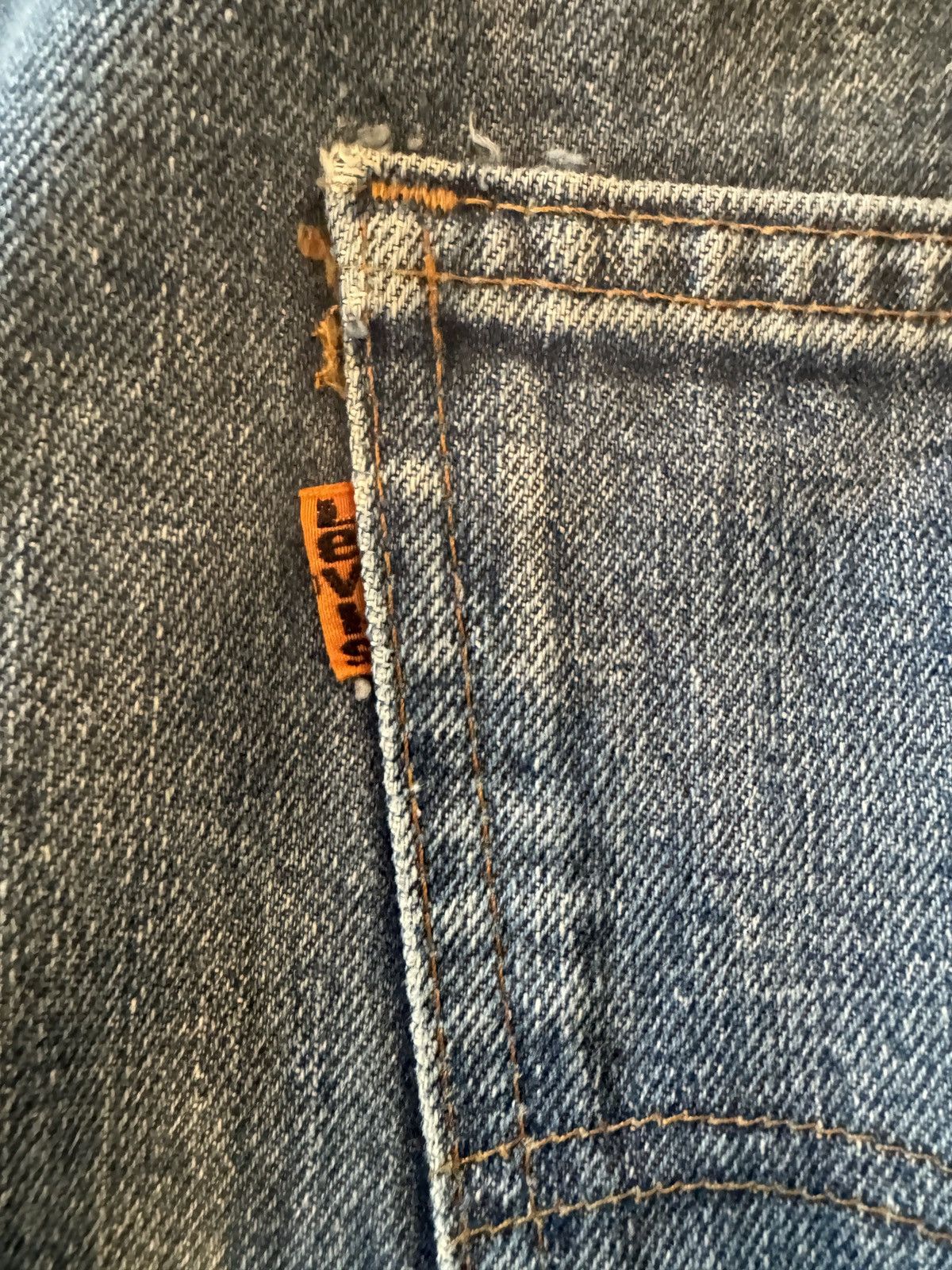 Levi's Vintage Clothing Levis Orange Tab bootcut denim Size US 37 - 6 Thumbnail