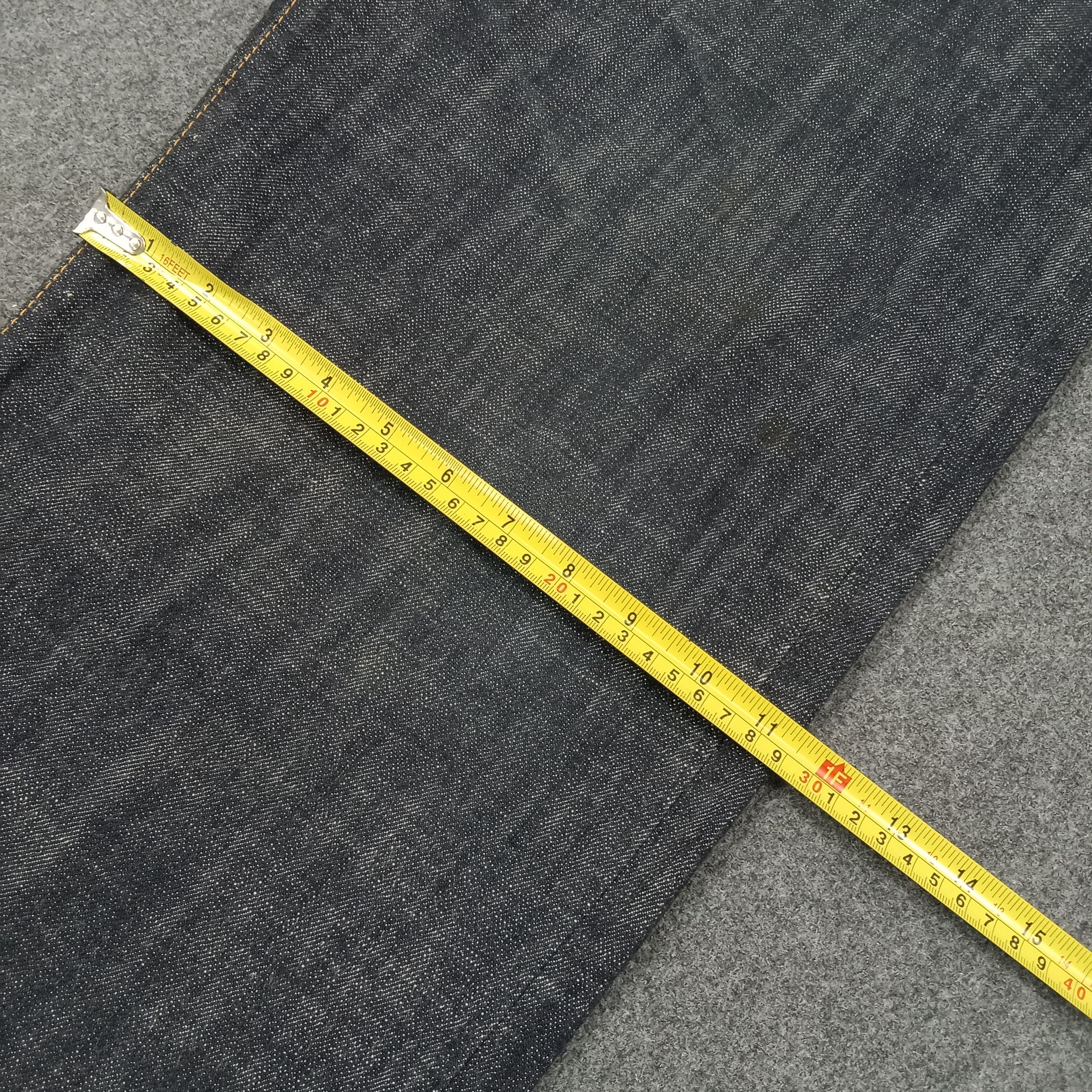 Evisu Evisu Paris Selvedge Japan Brand Daicock Denim Jeans C258N30 Size US 37 - 14 Thumbnail