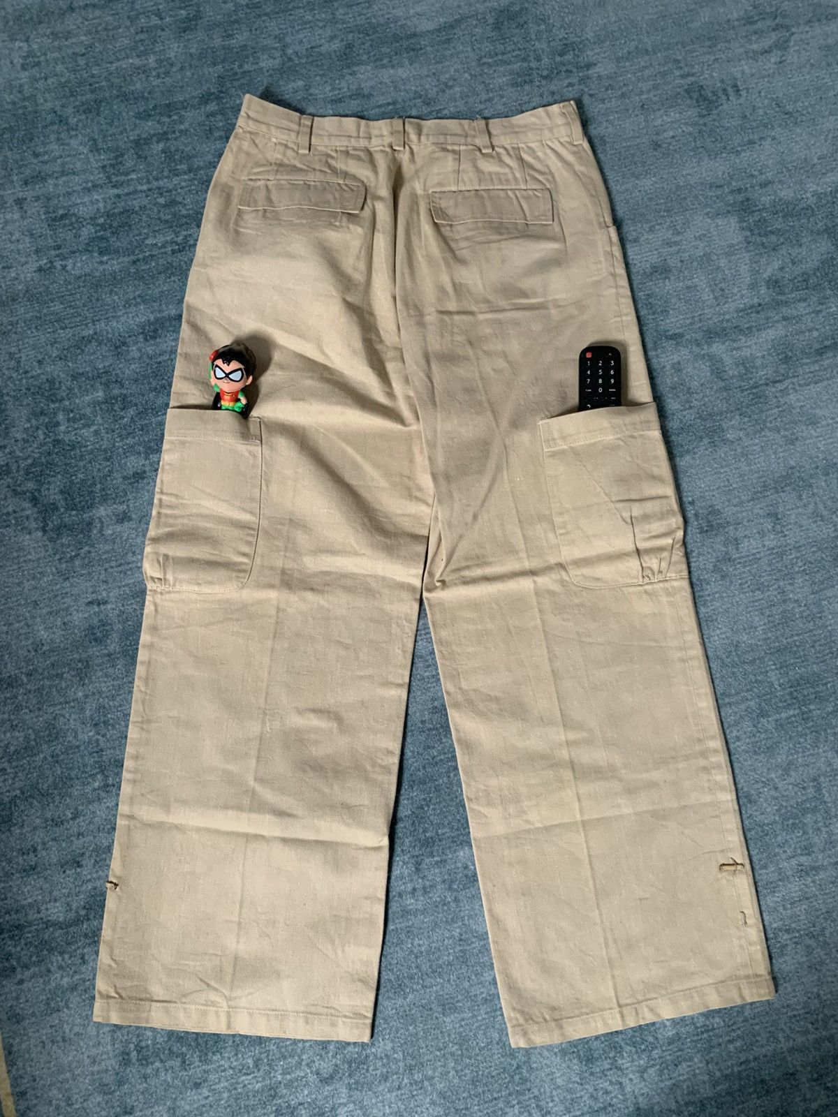 KEITAMARUYAMA 🔥KEITA MURUYAMA TOKYO PARIS BAGGY CARGO PANT Size US 32 / EU 48 - 7 Thumbnail