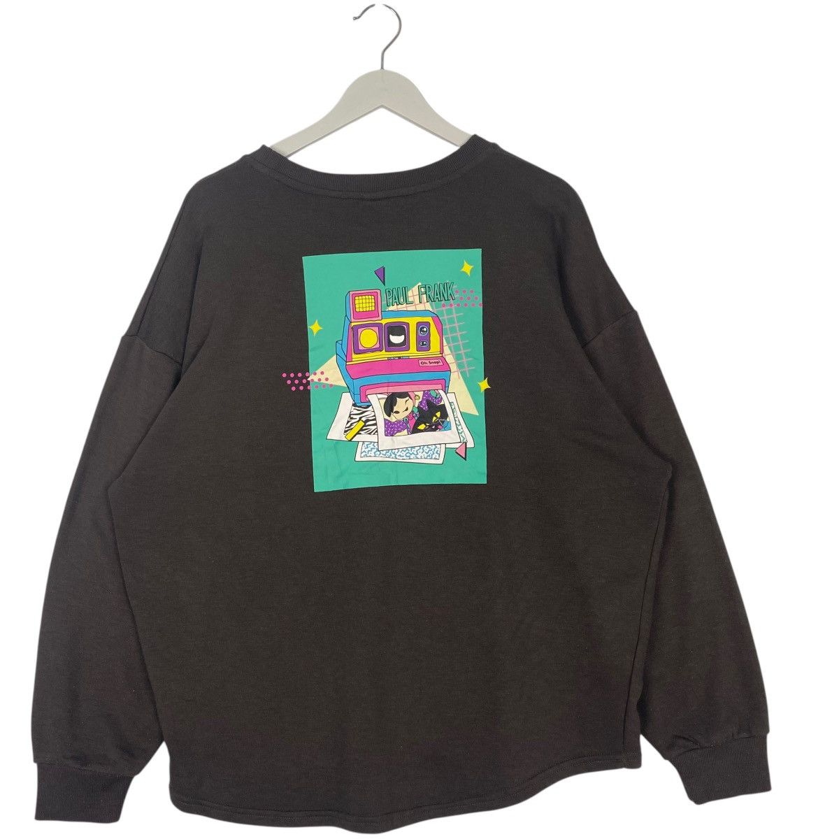Other Vintage Paul Frank Sweatshirt Crewneck Brown Size US L / EU 52-54 / 3 - 5 Thumbnail