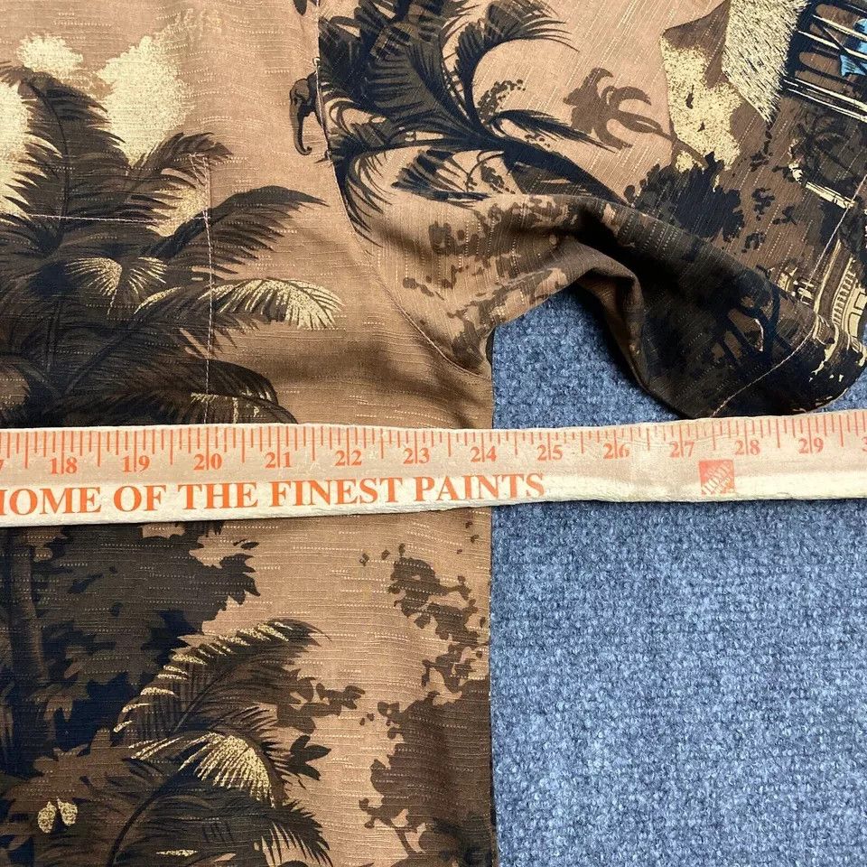 Tommy Bahama Tommy Bahama Shirt Large Hawaiian Safari 100% Silk Mens Size US L / EU 52-54 / 3 - 5 Thumbnail