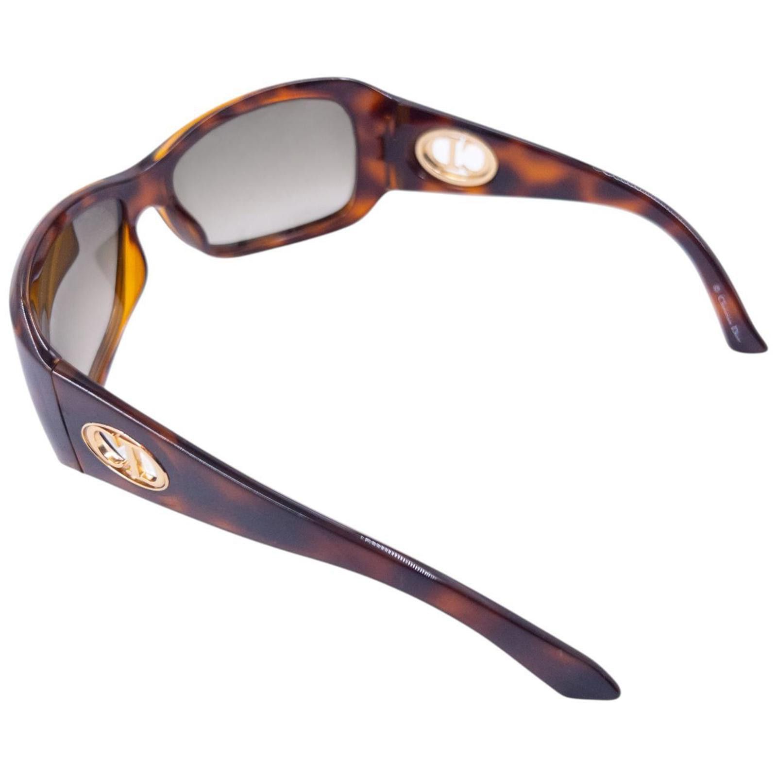 Dior Vintage Dior Tortoise Shell Sunglasses Size ONE SIZE - 4 Thumbnail
