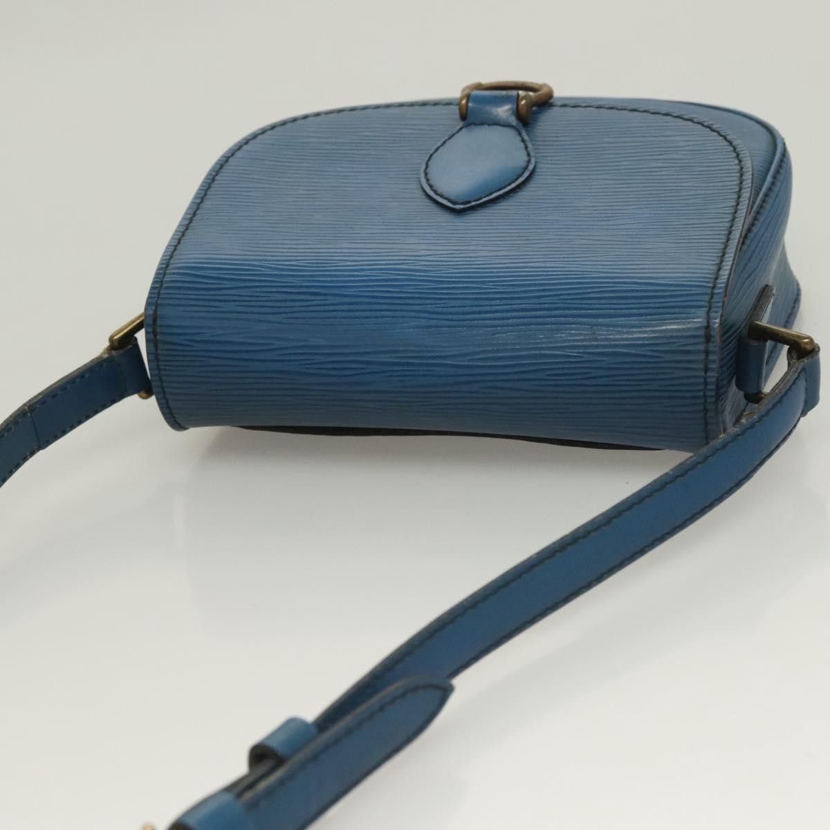 Louis Vuitton LOUIS VUITTON Epi Saint Cloud PM Shoulder Bag Blue M52195 Size ONE SIZE - 6 Thumbnail