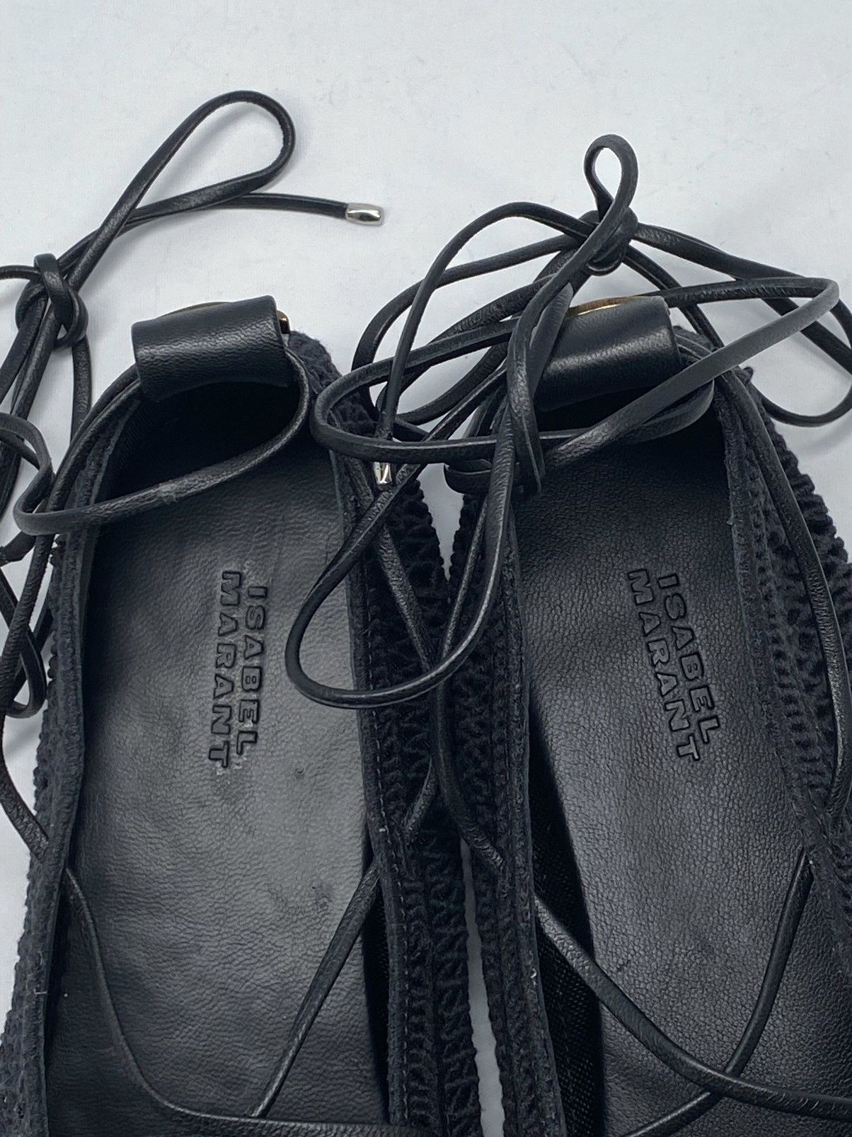 Isabel Marant Isabel Marant Belna open-knit ballet flats size 39 Size US 9 / IT 39 - 10 Thumbnail