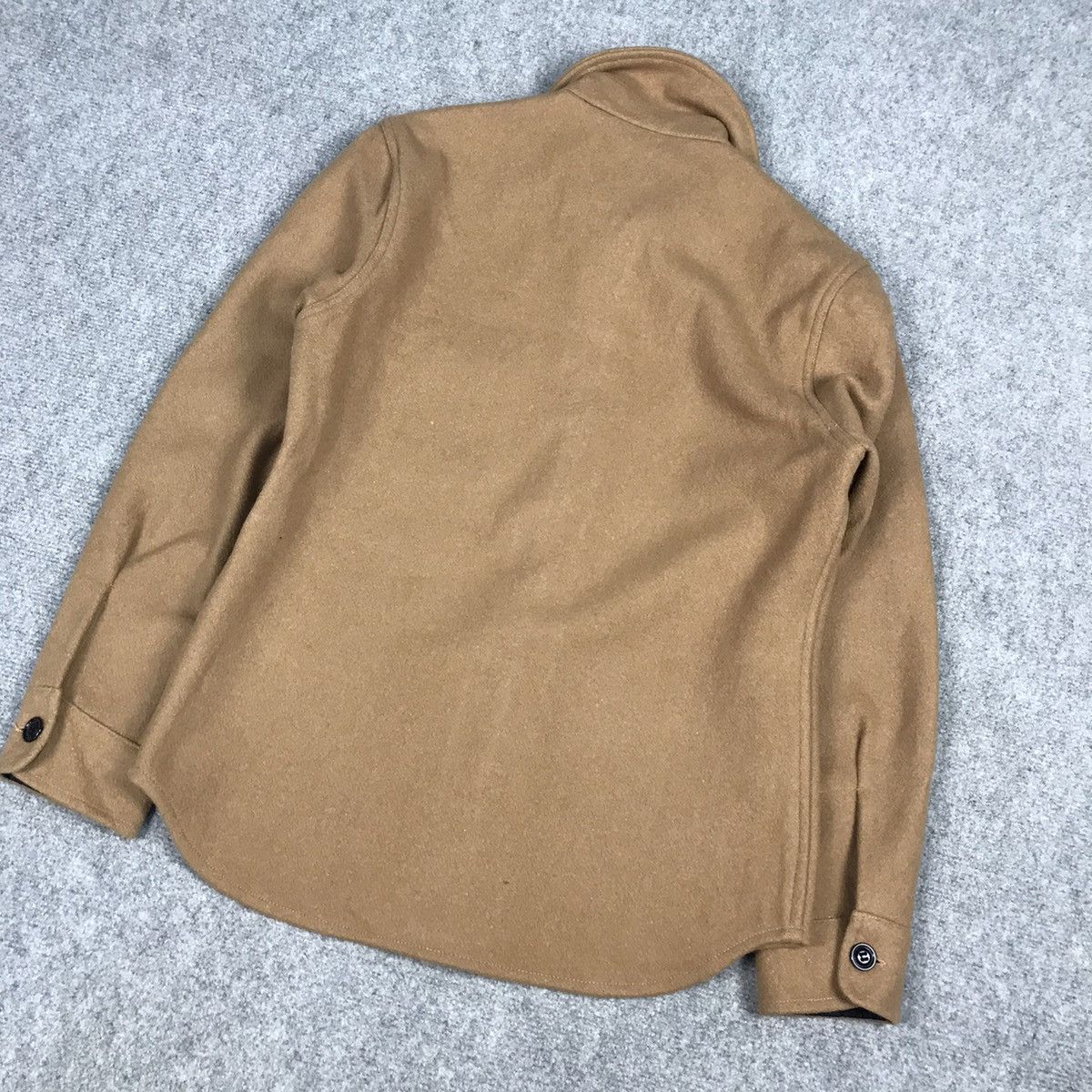 CPO × Designer CPO JACKET DOUBLE POCKET BROWN WOOL BUTTON JACKET Size US S / EU 44-46 / 1 - 6 Thumbnail