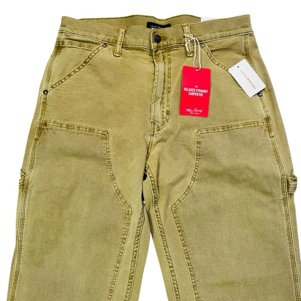 Lucky Brand NWT New $119 Lucky Brand 181 Relaxed Straight Carpenter Jea Size US 31 - 4 Thumbnail